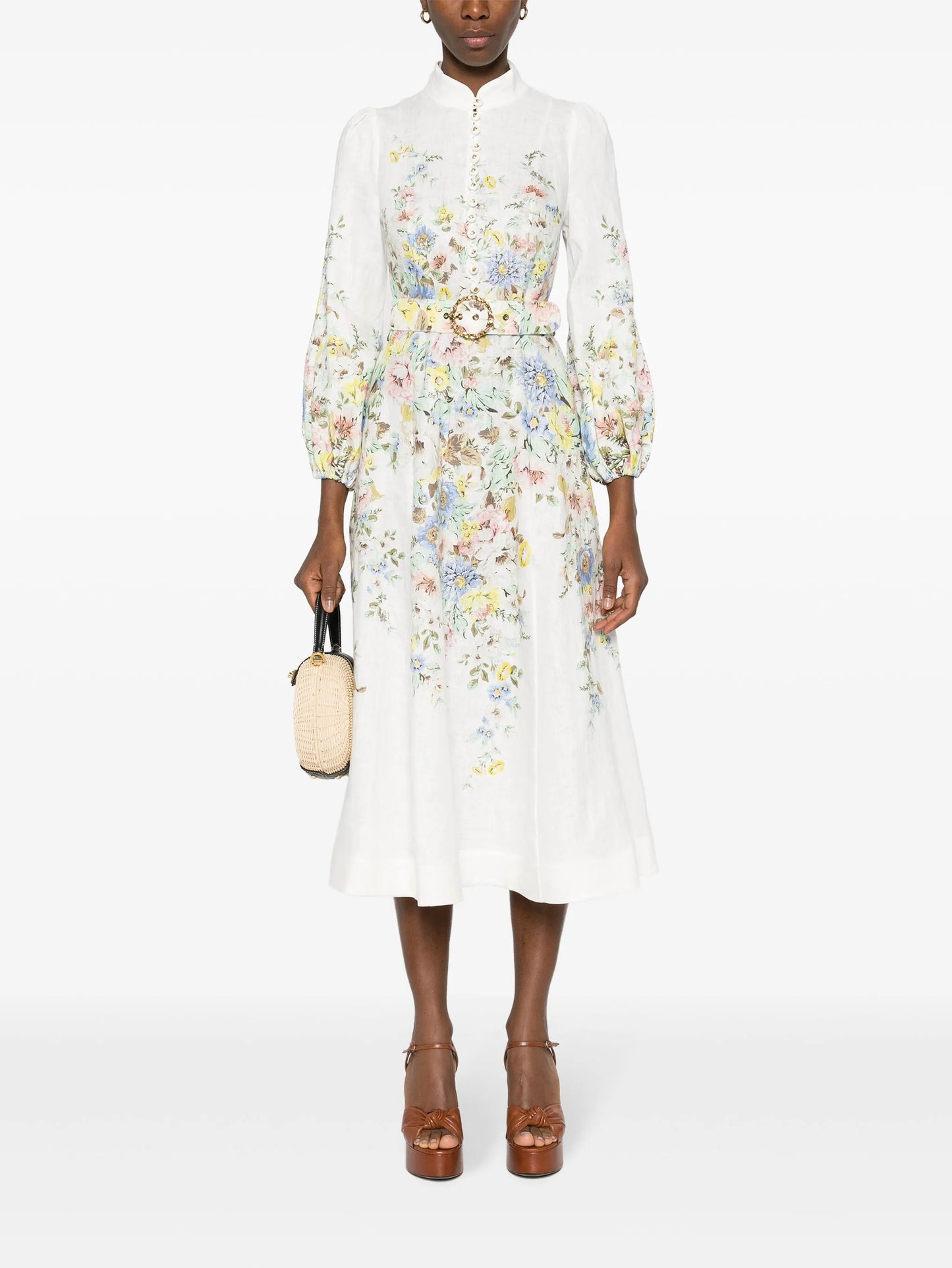 Matchmaker floral-print midi dress