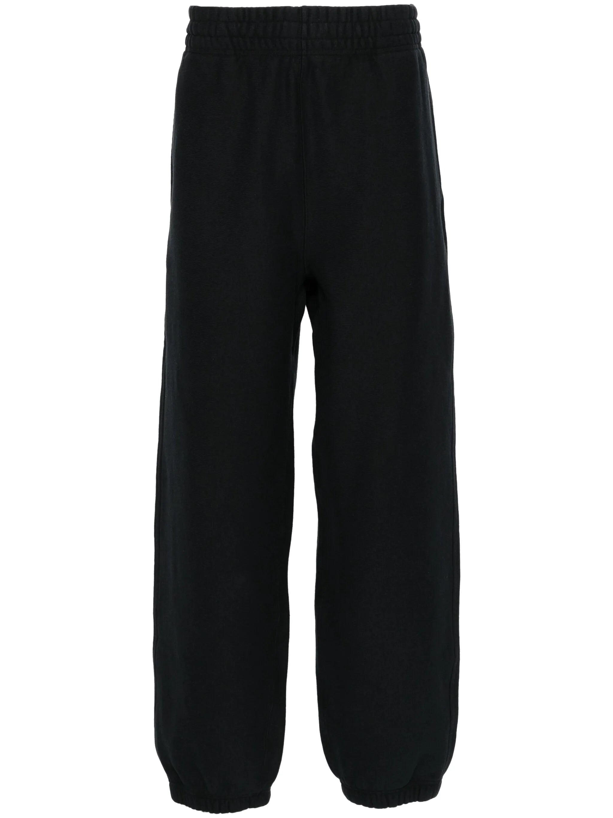 logo-patch cotton track trousers