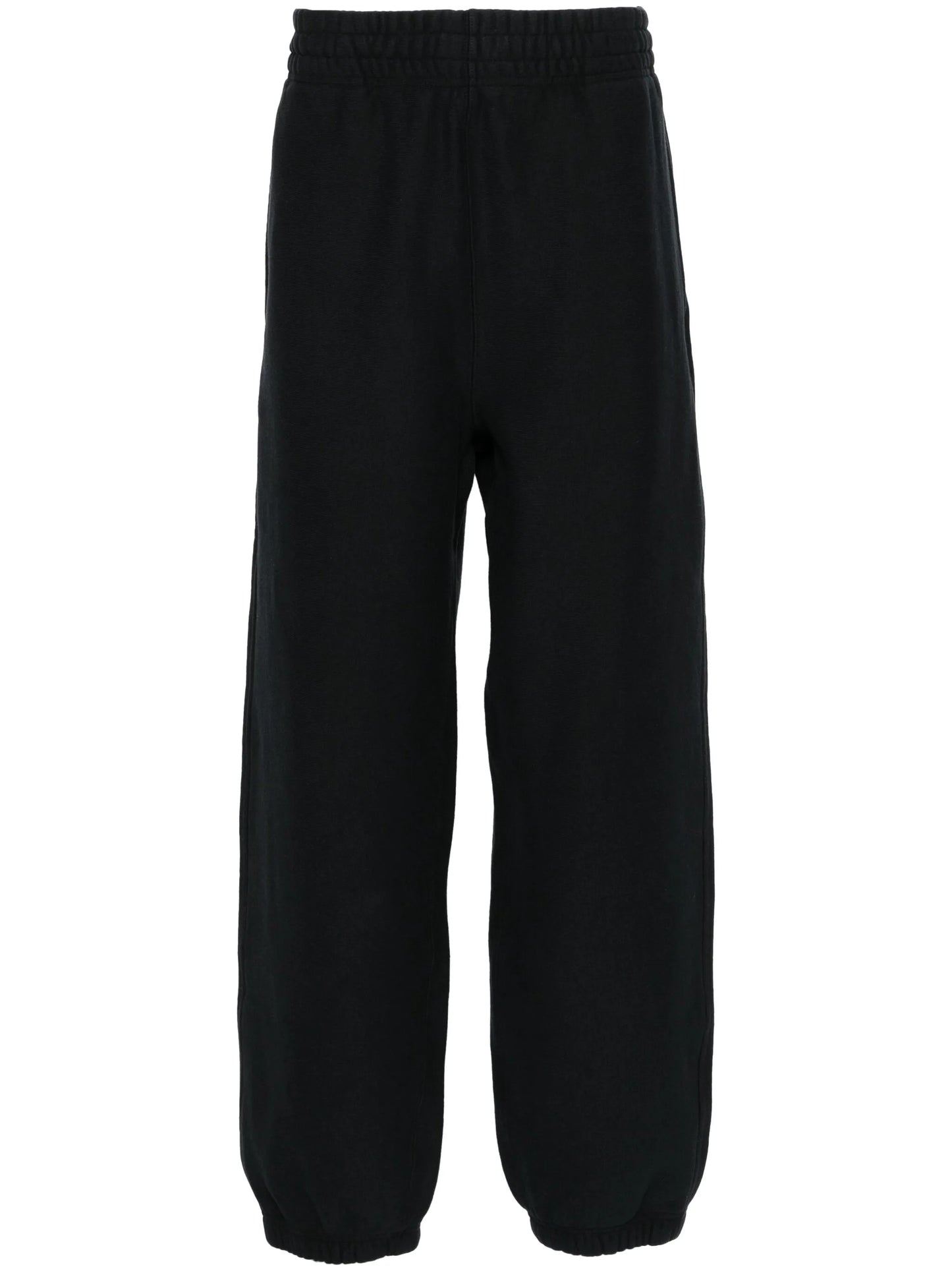 logo-patch cotton track trousers
