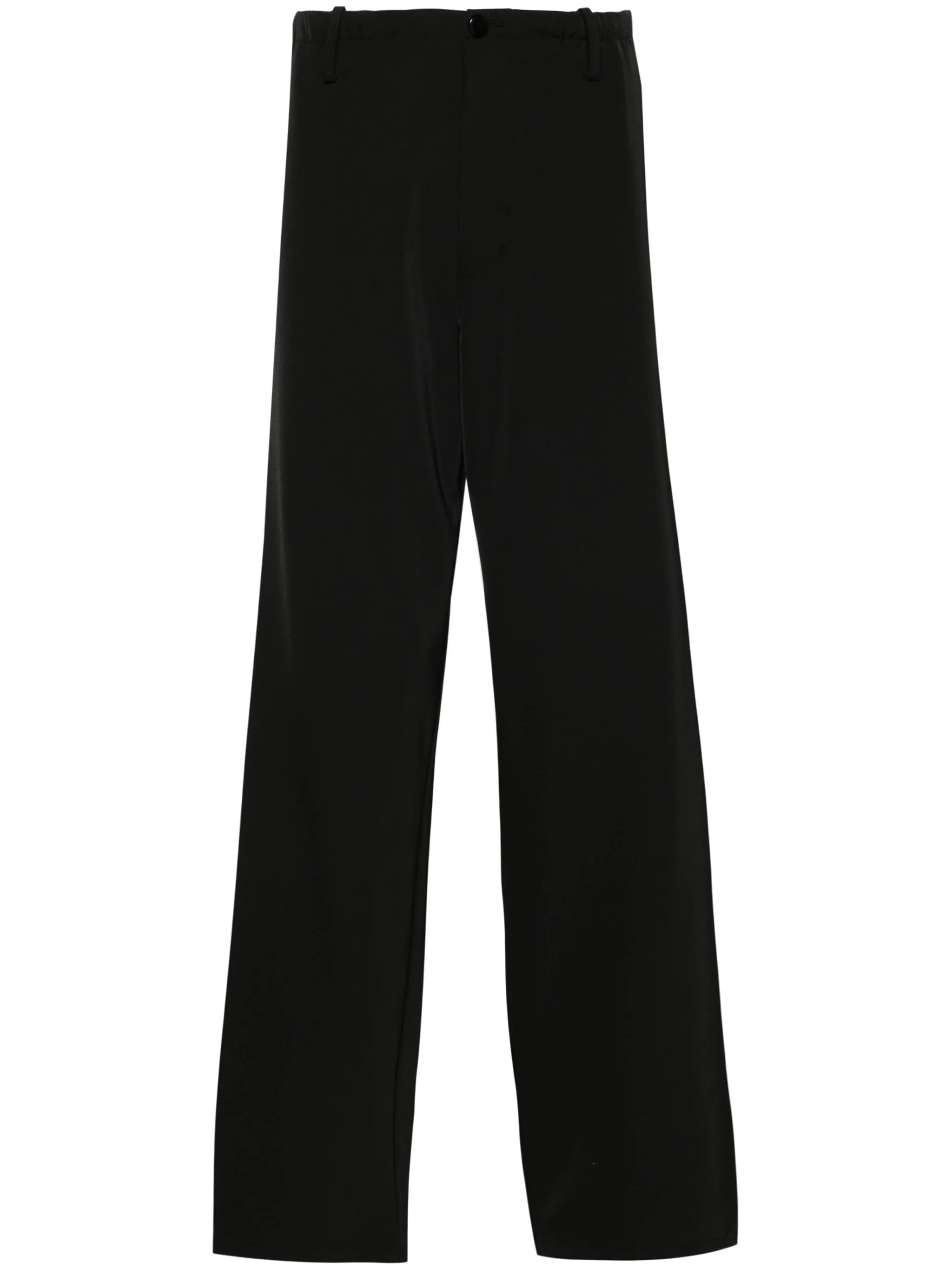 single-stitch high-waist trousers