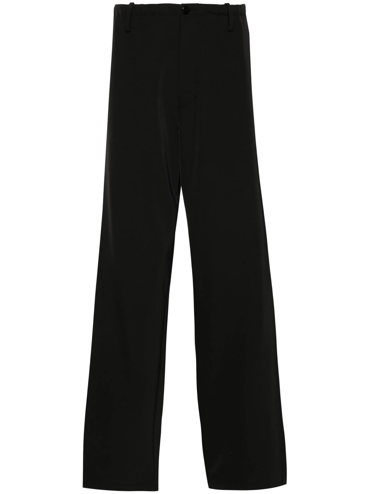 single-stitch high-waist trousers