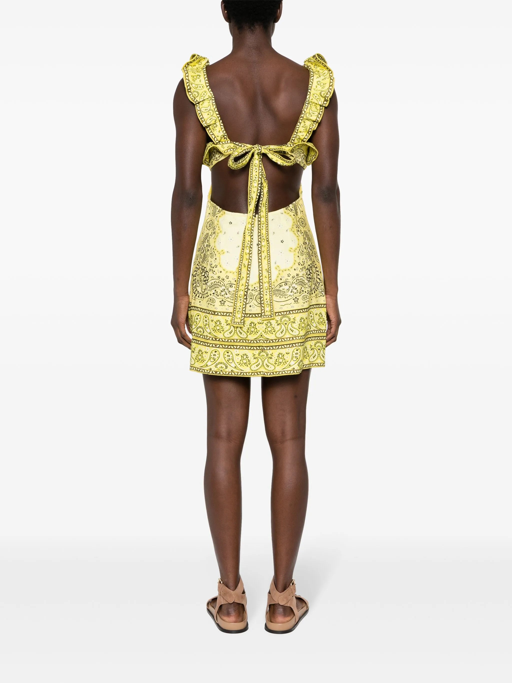 Matchmaker Frilled mini dress