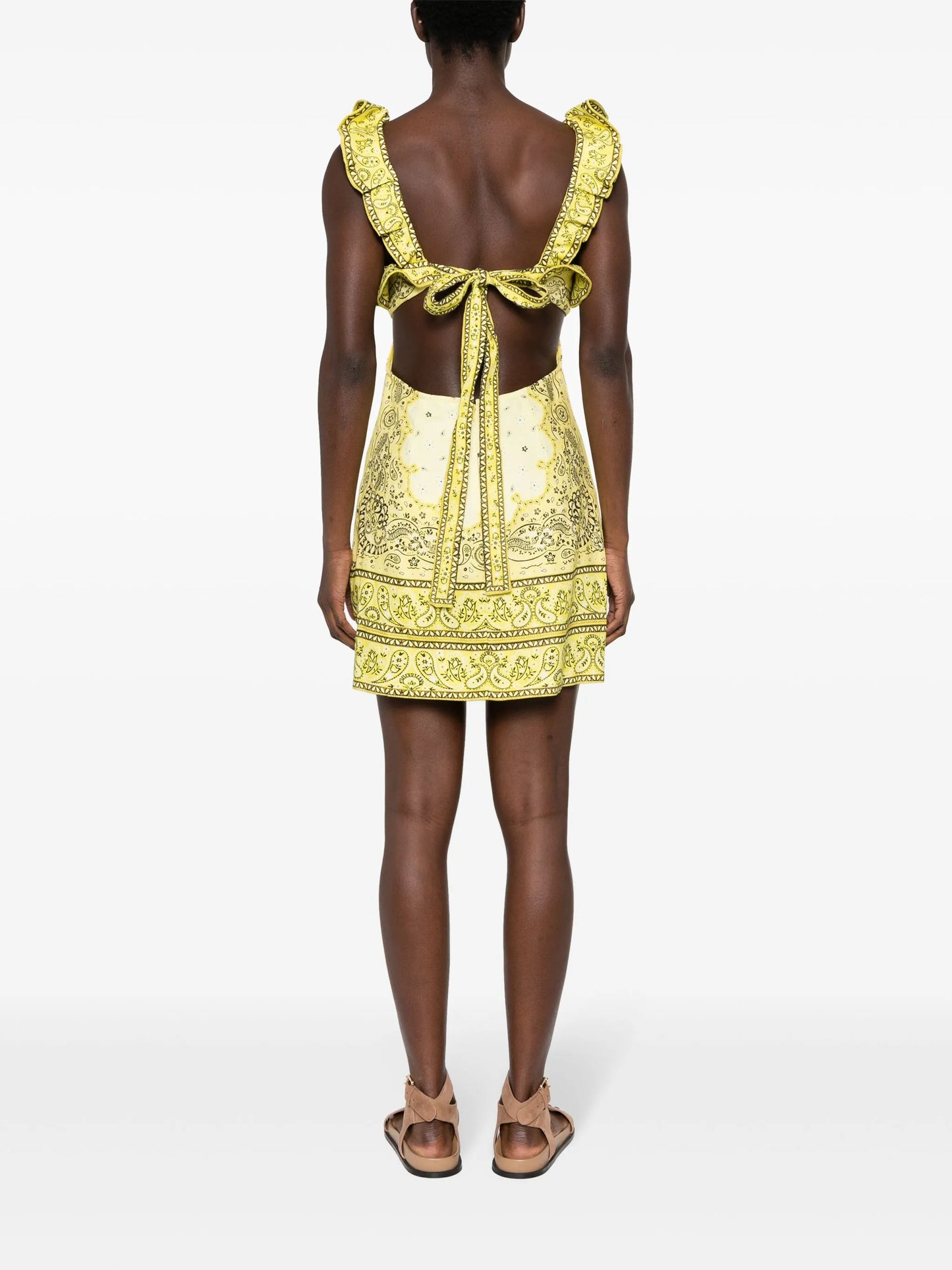 Matchmaker Frilled mini dress