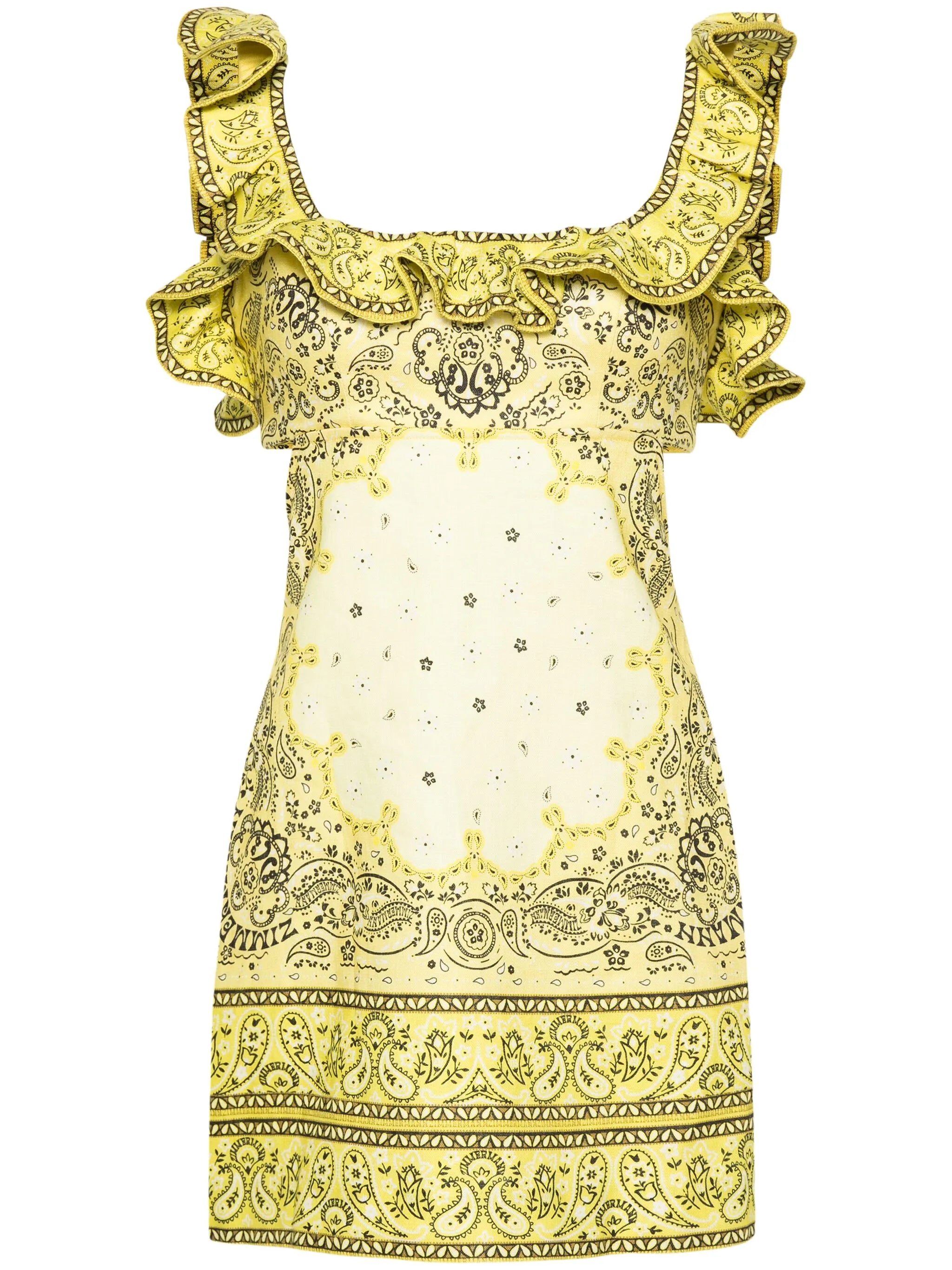 Matchmaker Frilled mini dress