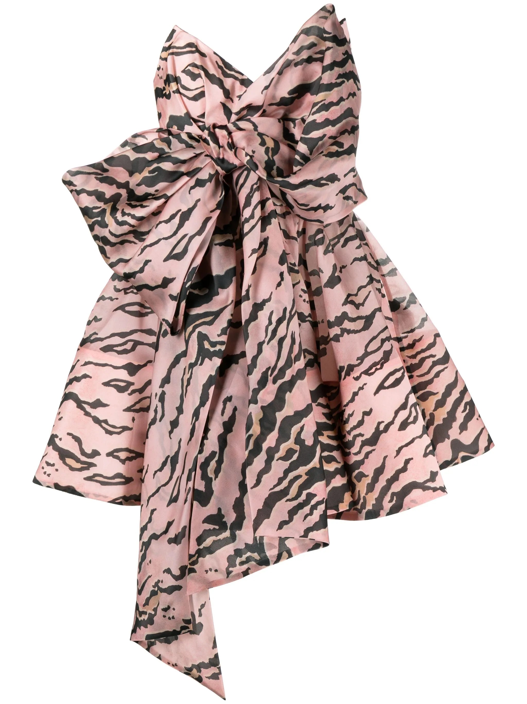 Matchmaker oversize-bow minidress