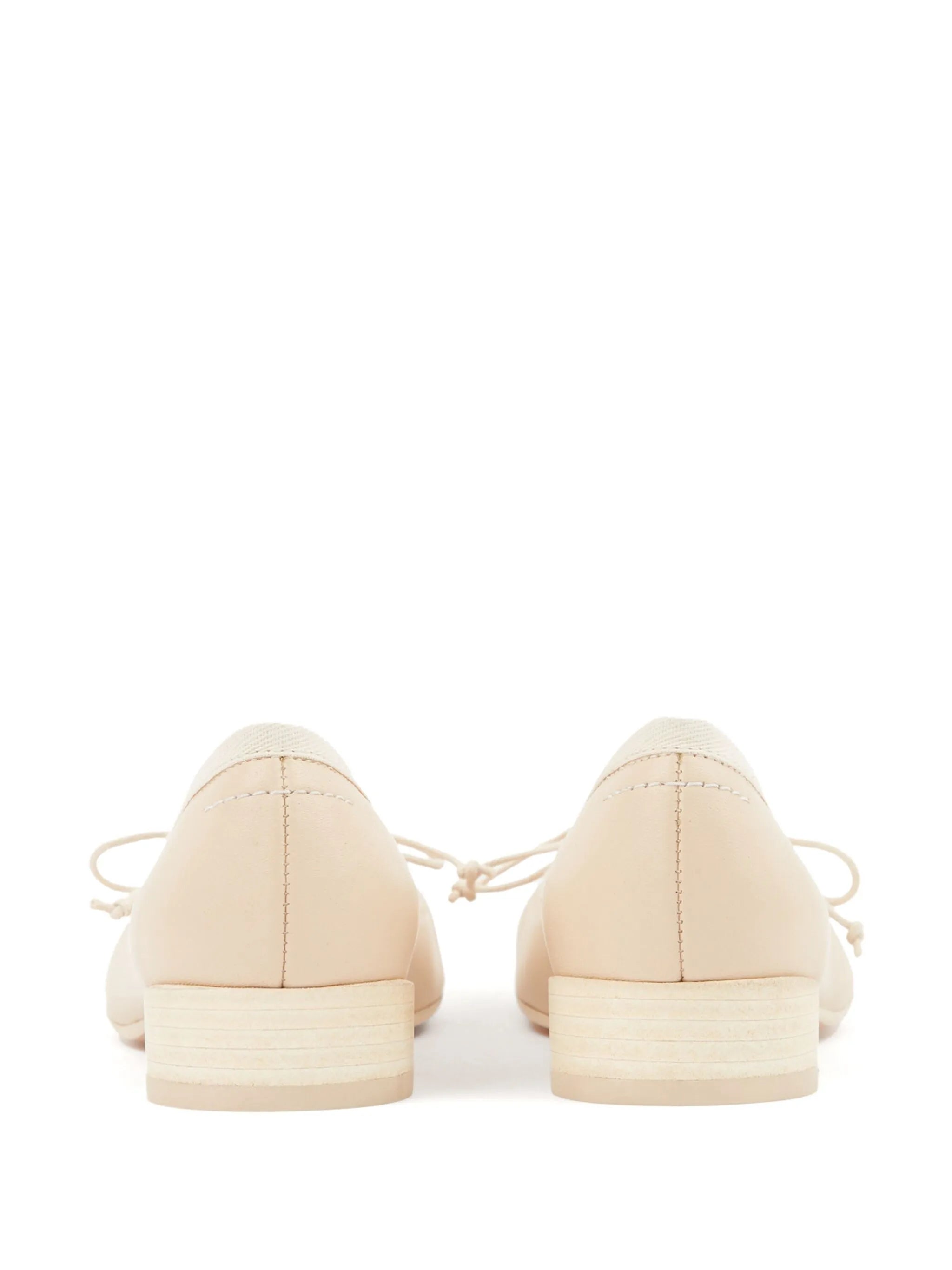 Anatomic leather ballerina shoes
