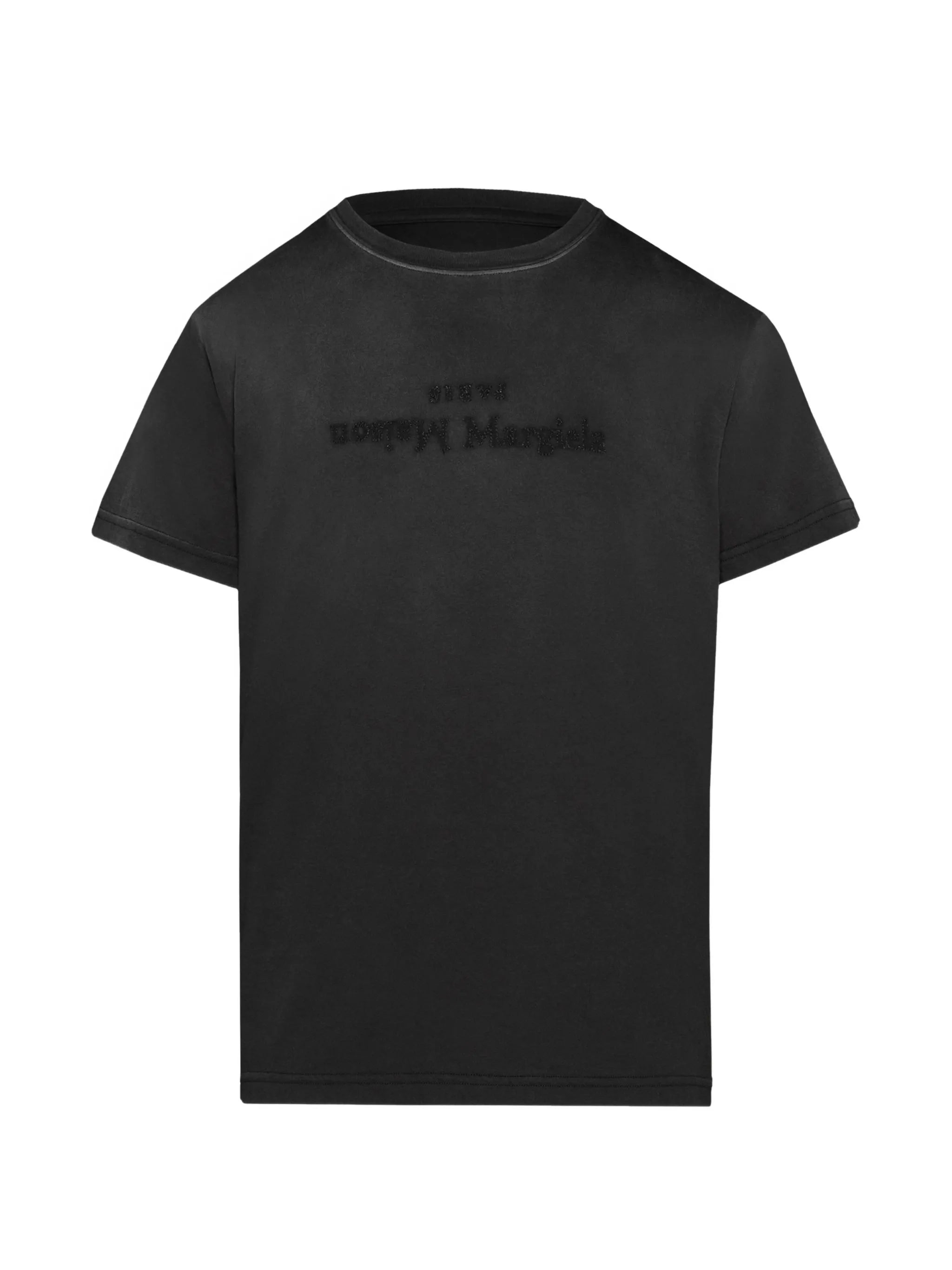 Reverse logo-print cotton T-shirt