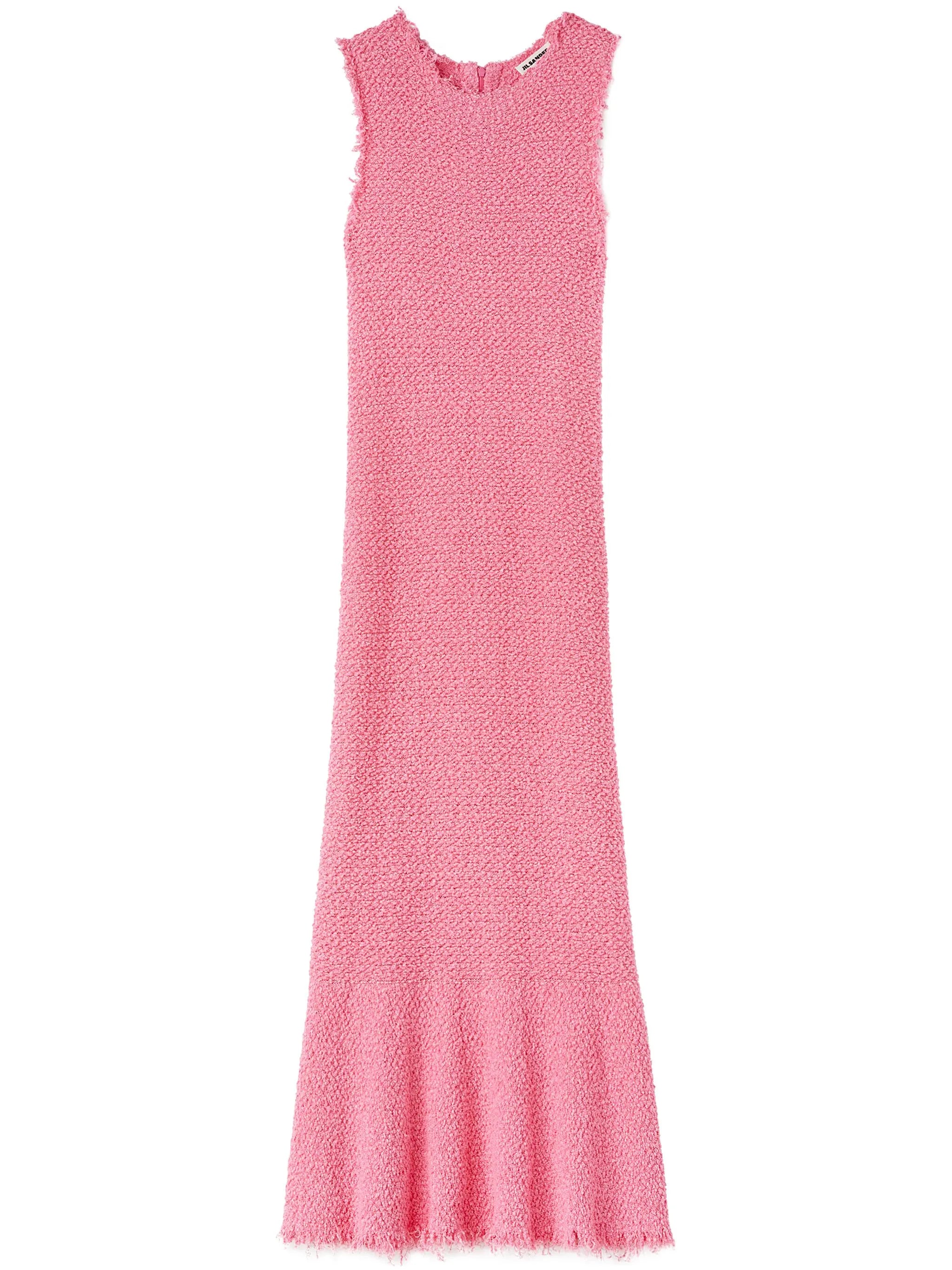 embroidered sleeveless maxi dress