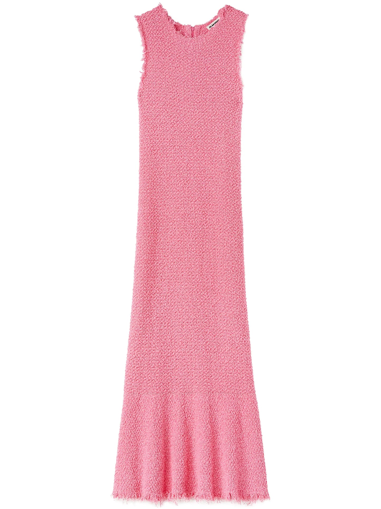 embroidered sleeveless maxi dress