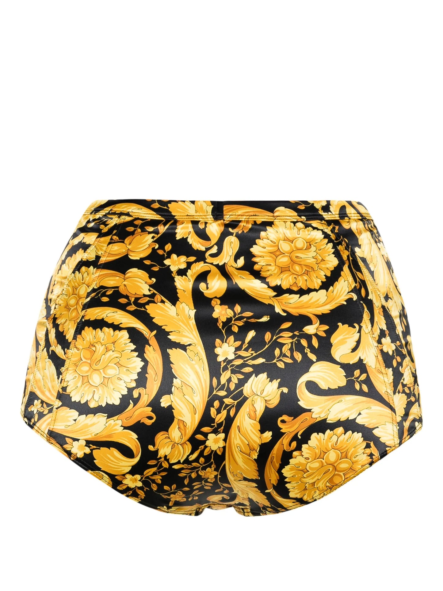 Barocco-print high-waisted briefs