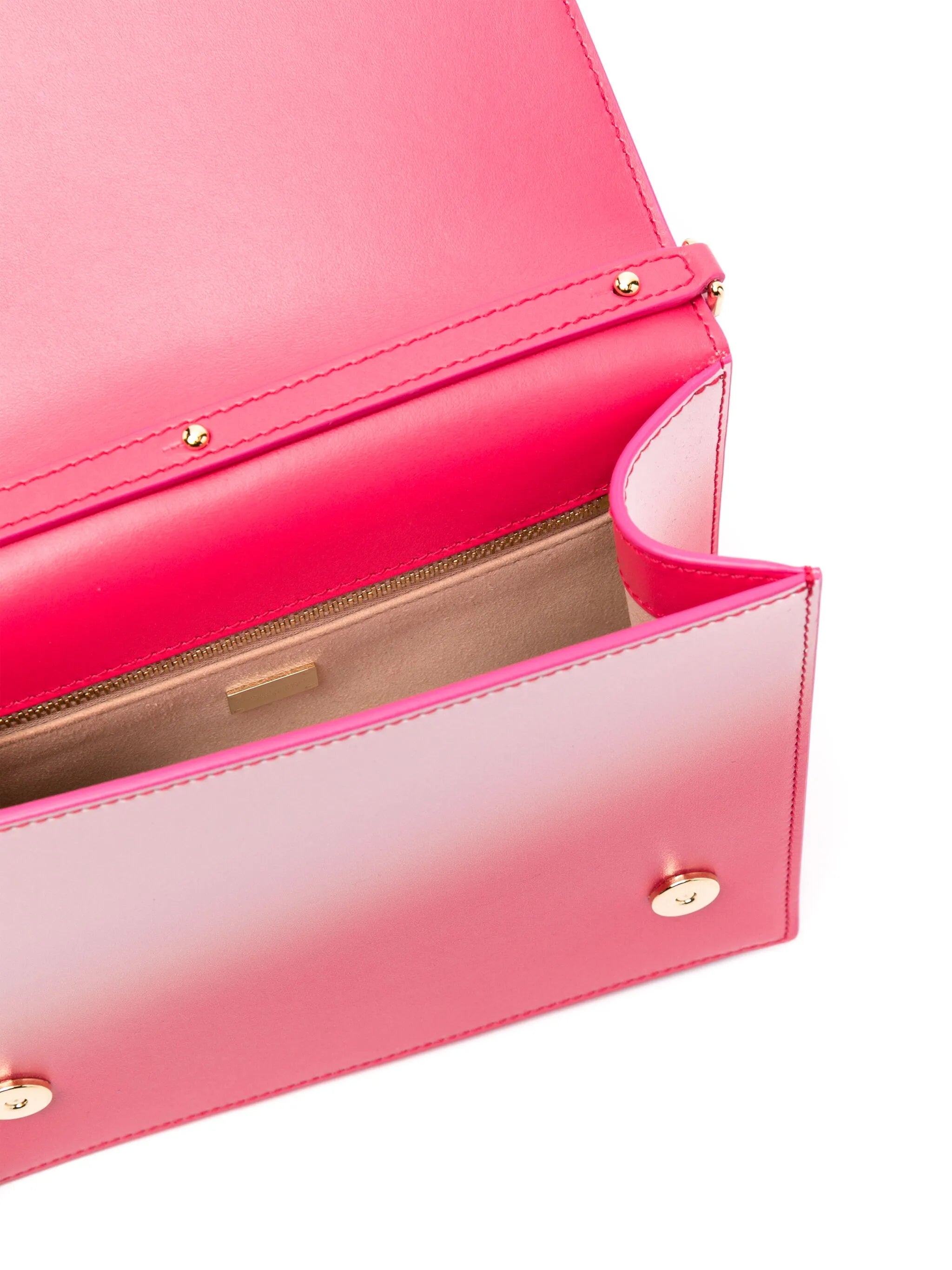 logo-embroidered leather crossbody bag