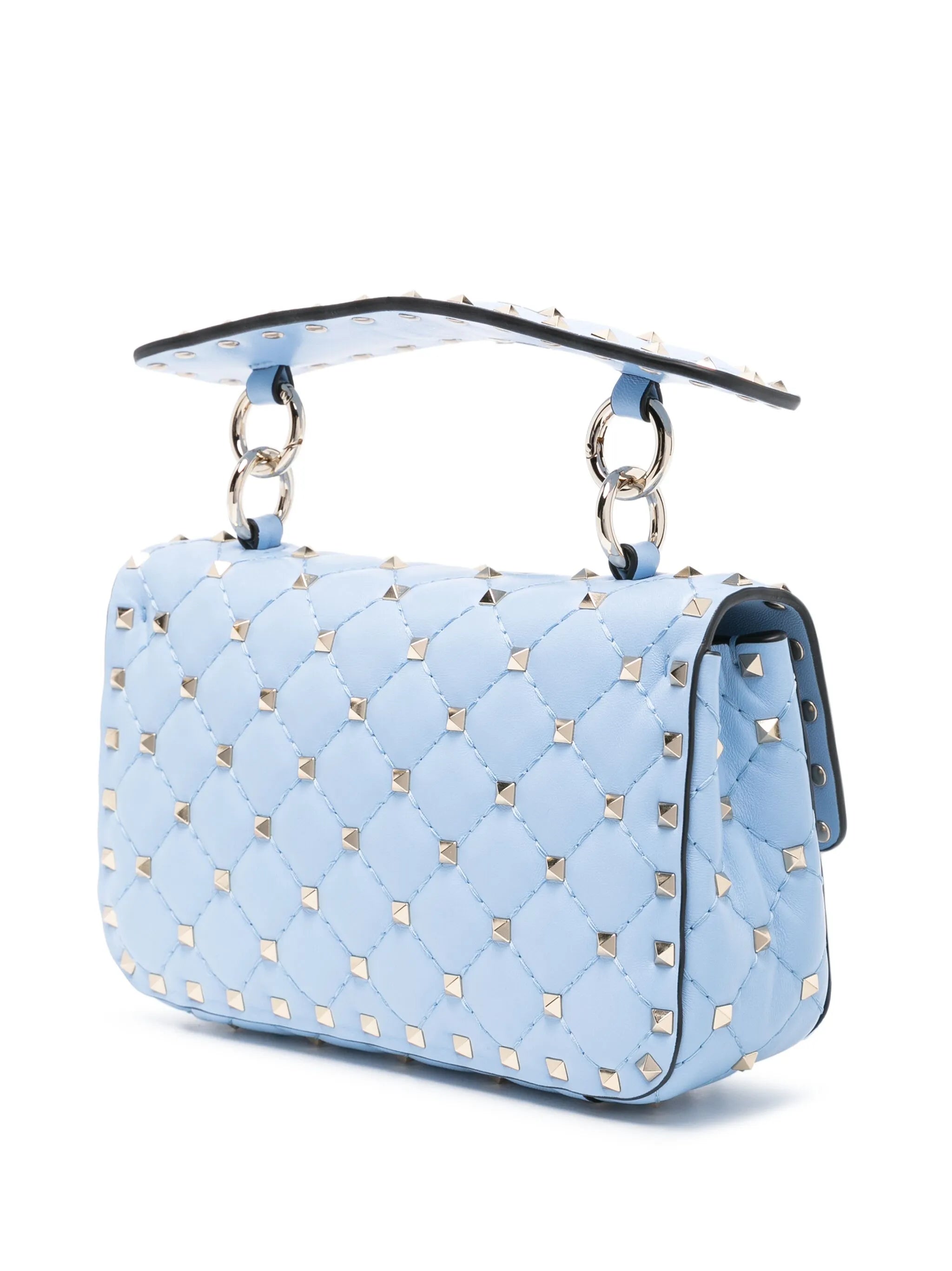 Rockstud Spike leather tote bag