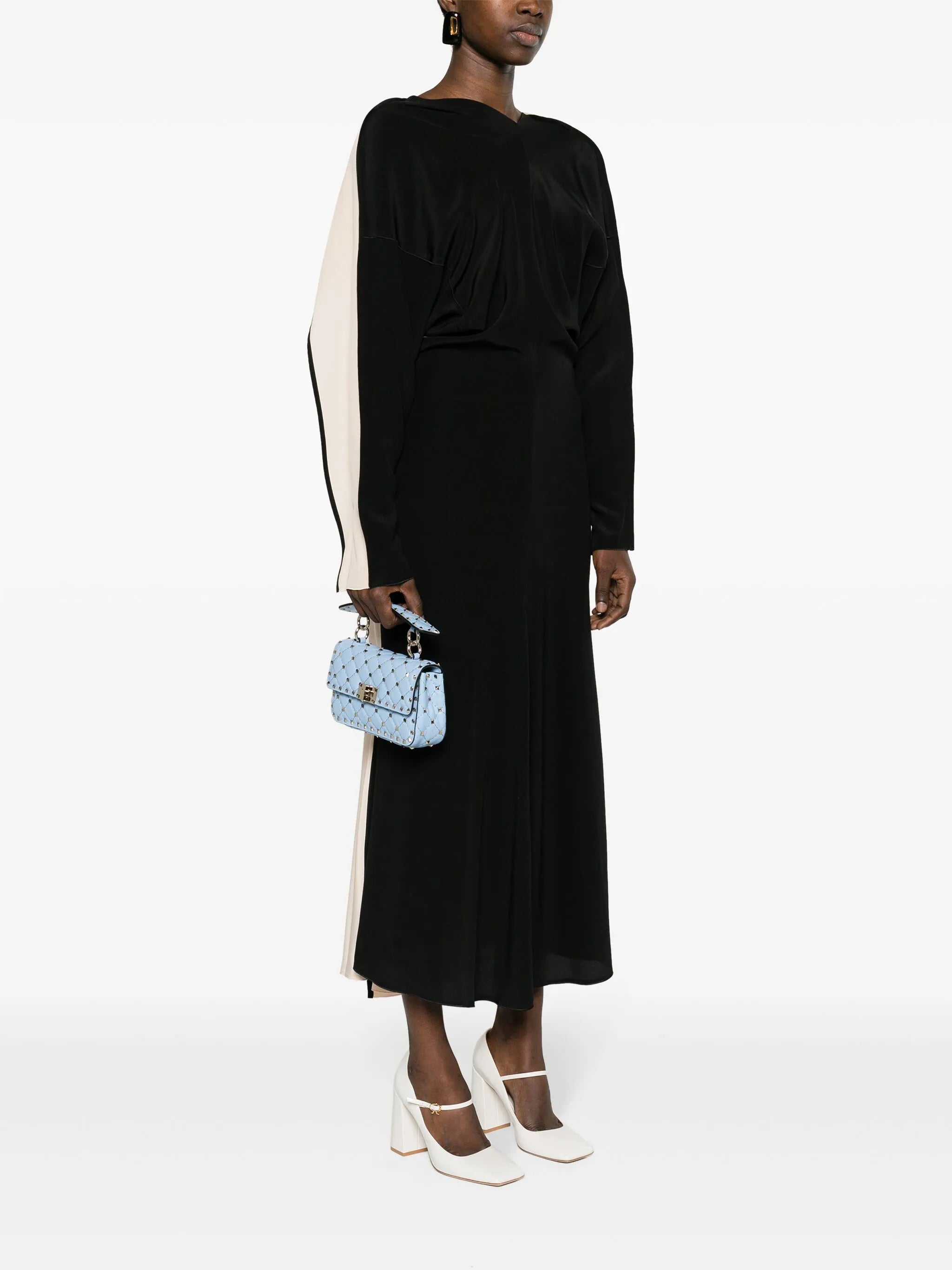 Rockstud Spike leather tote bag