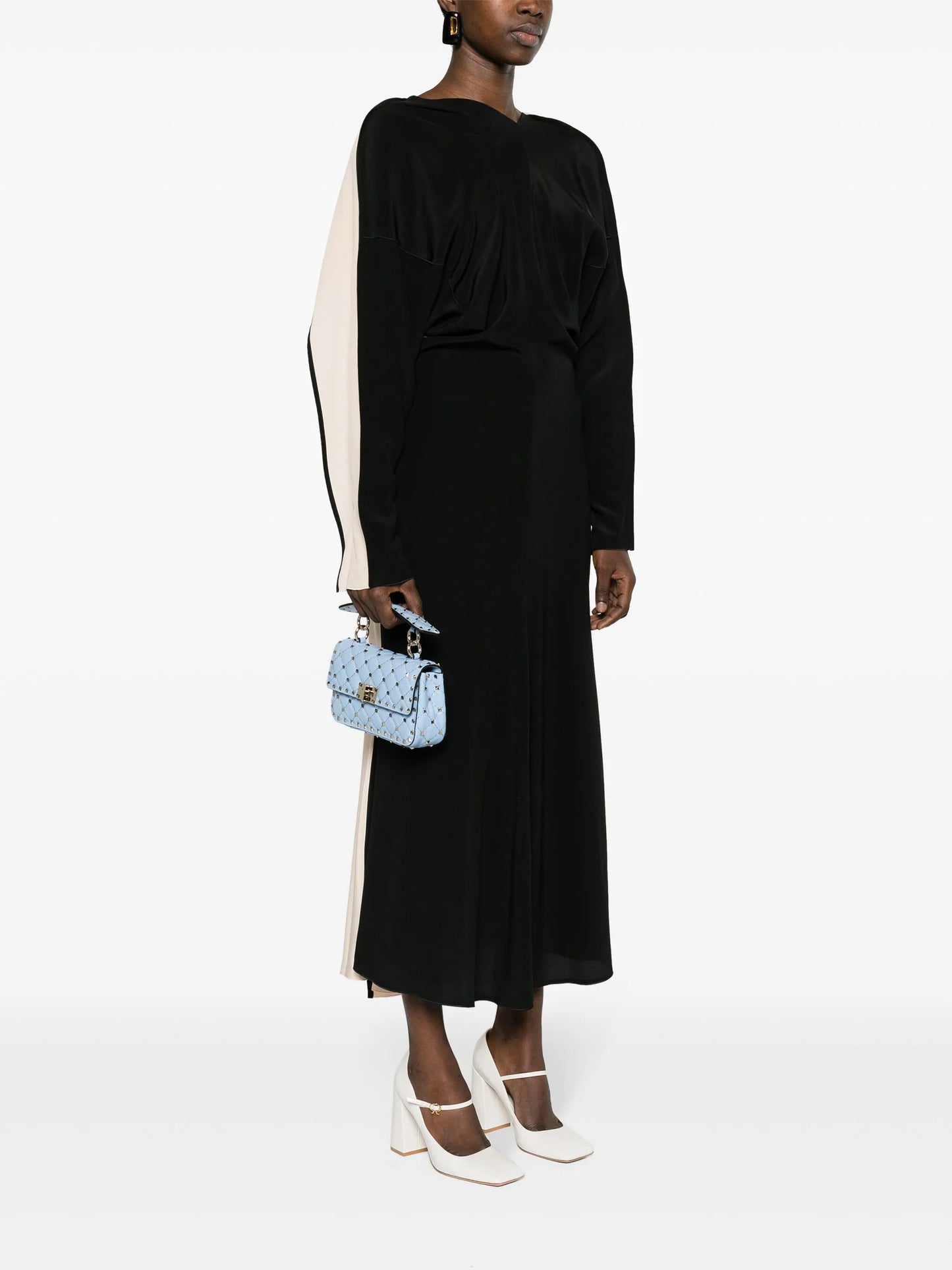 Rockstud Spike leather tote bag