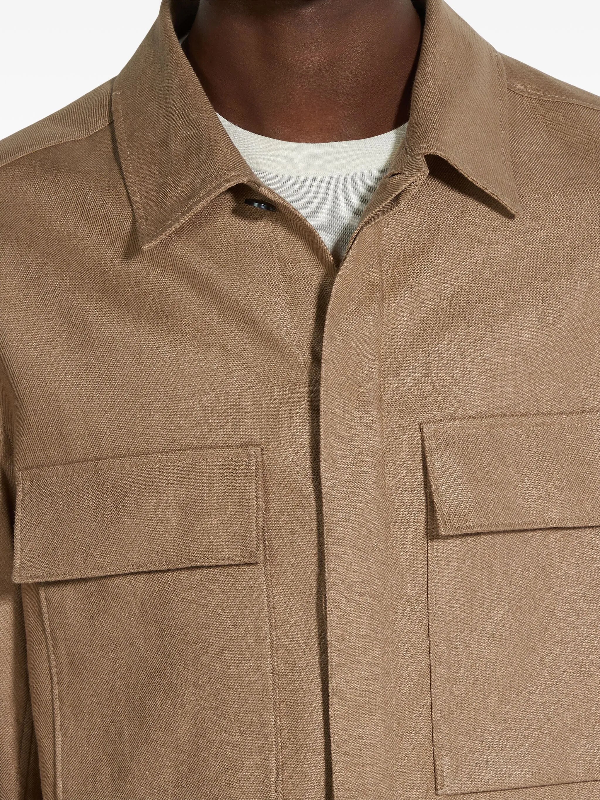 linen shirt jacket