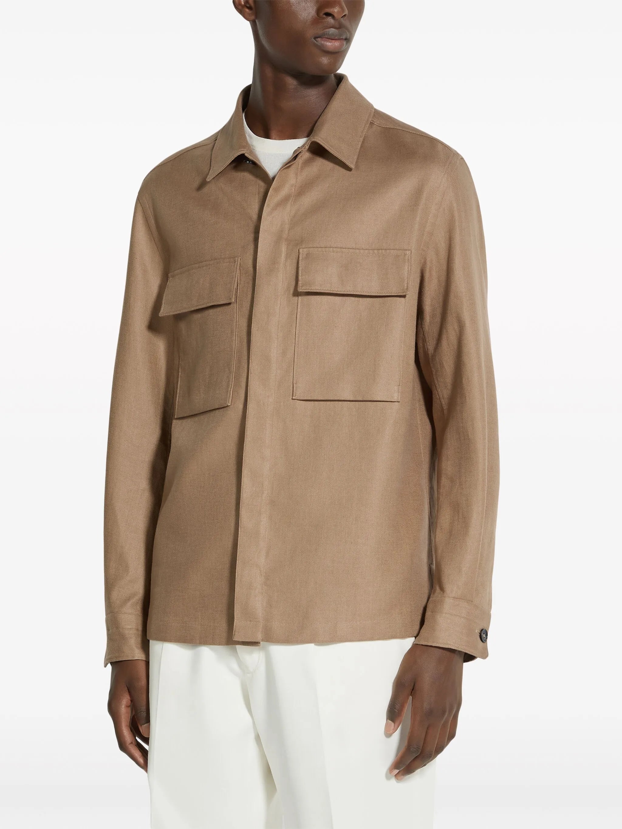 linen shirt jacket