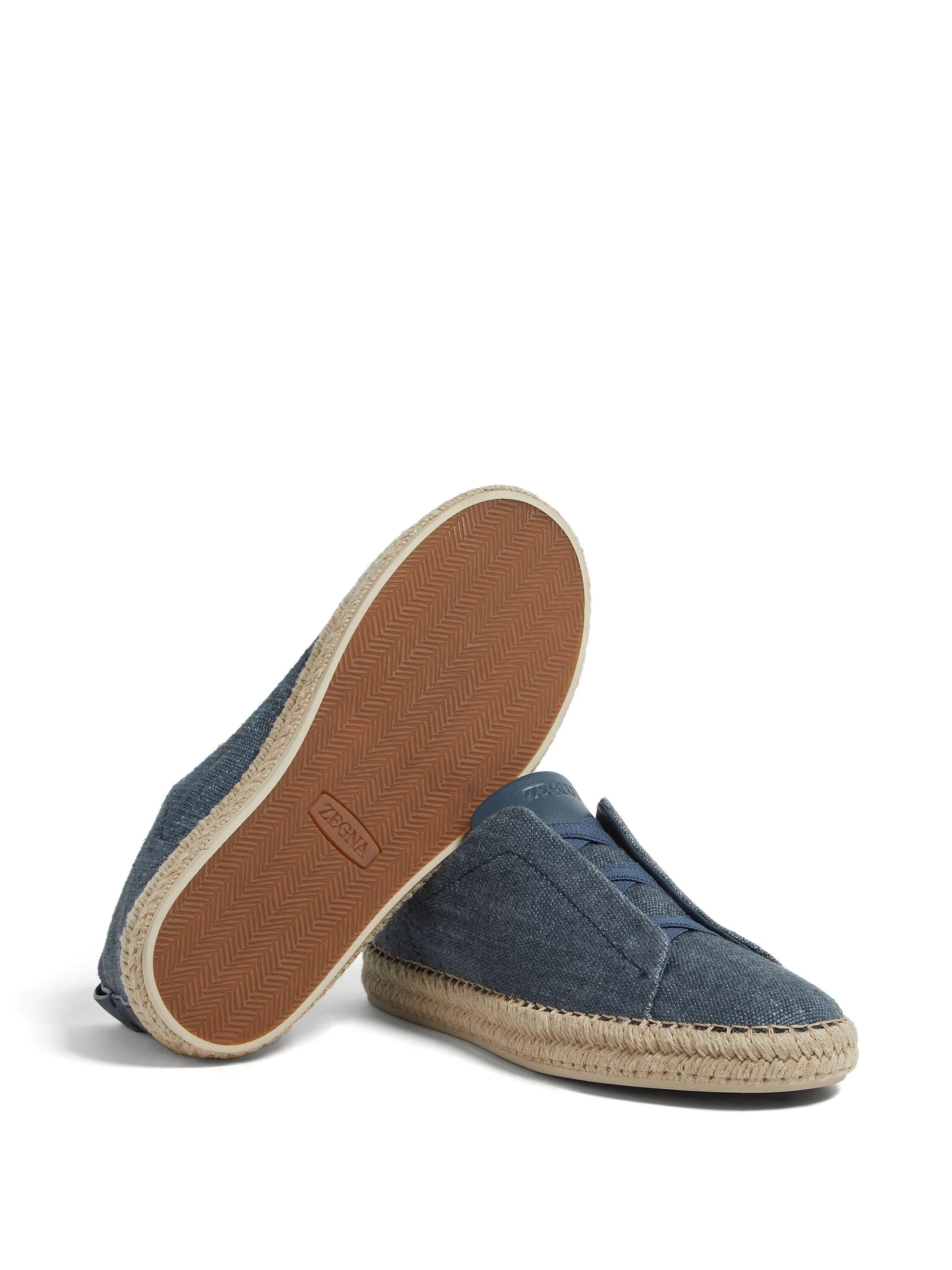Triple Stitch slip-on espadrilles