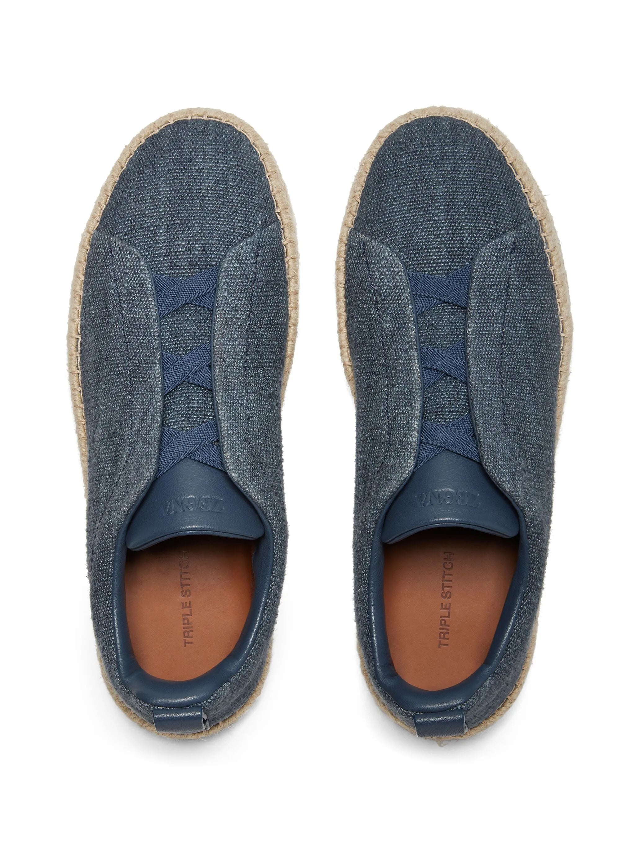 Triple Stitch slip-on espadrilles