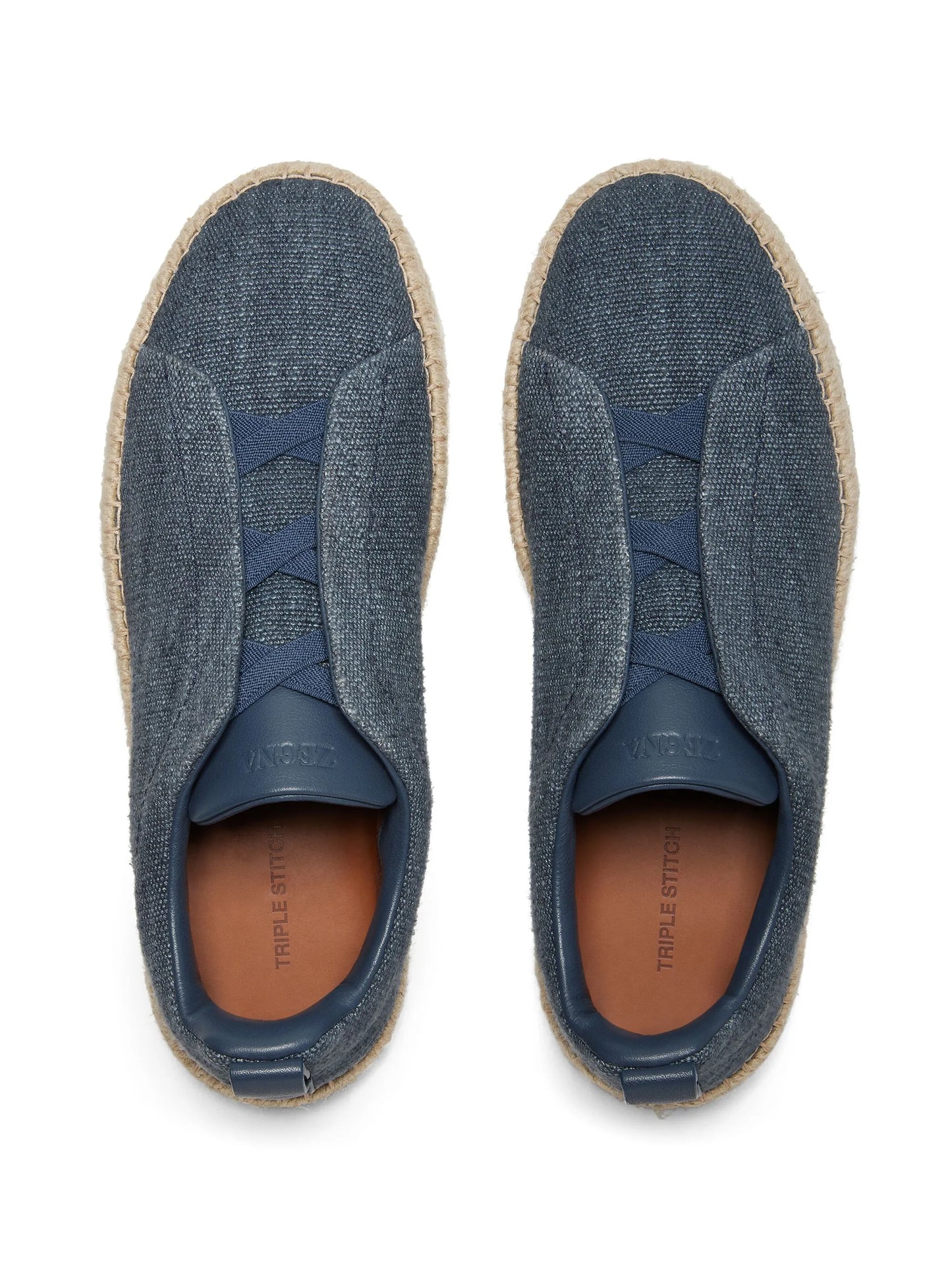 Triple Stitch slip-on espadrilles