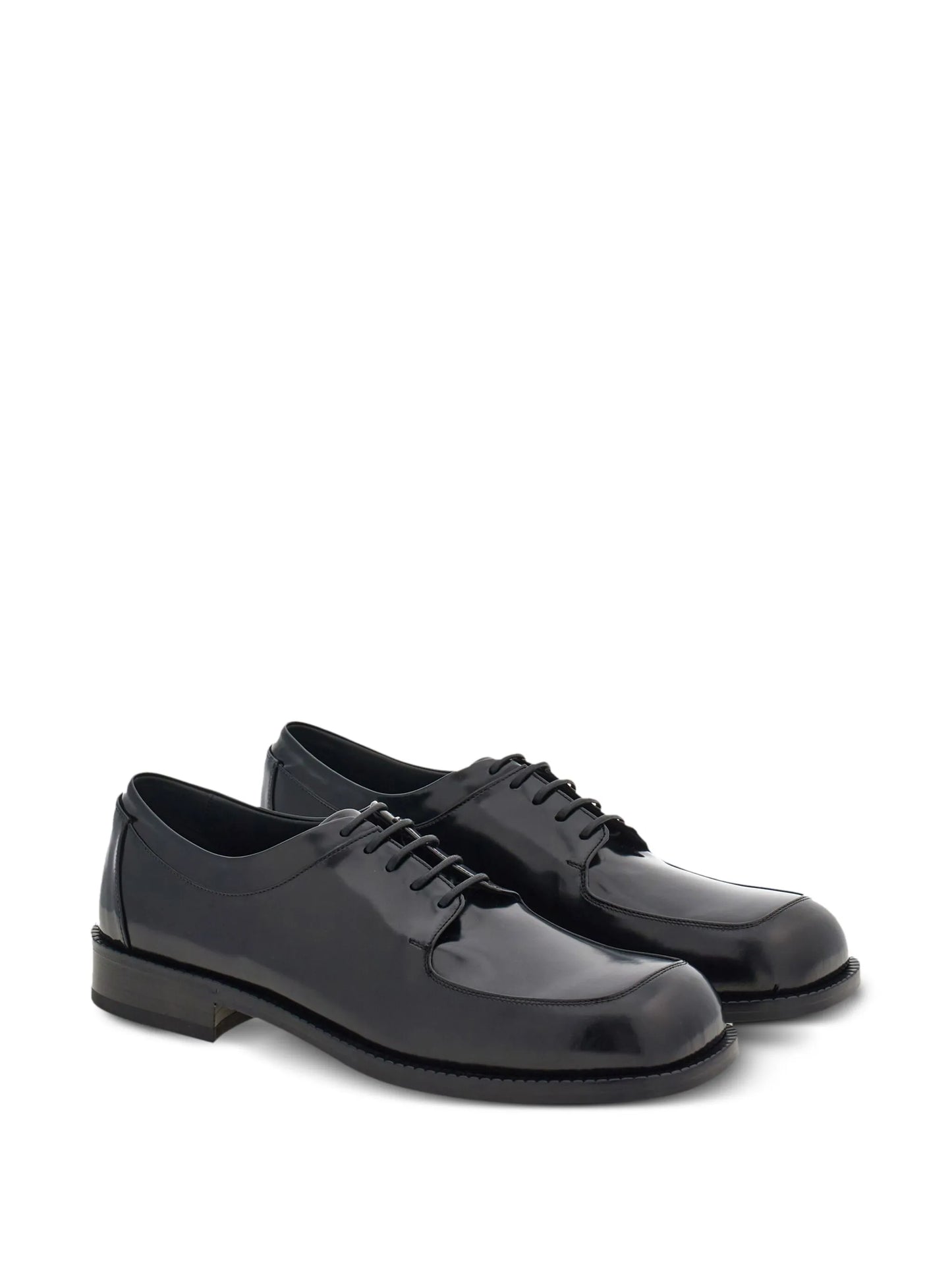square-toe derby shoes