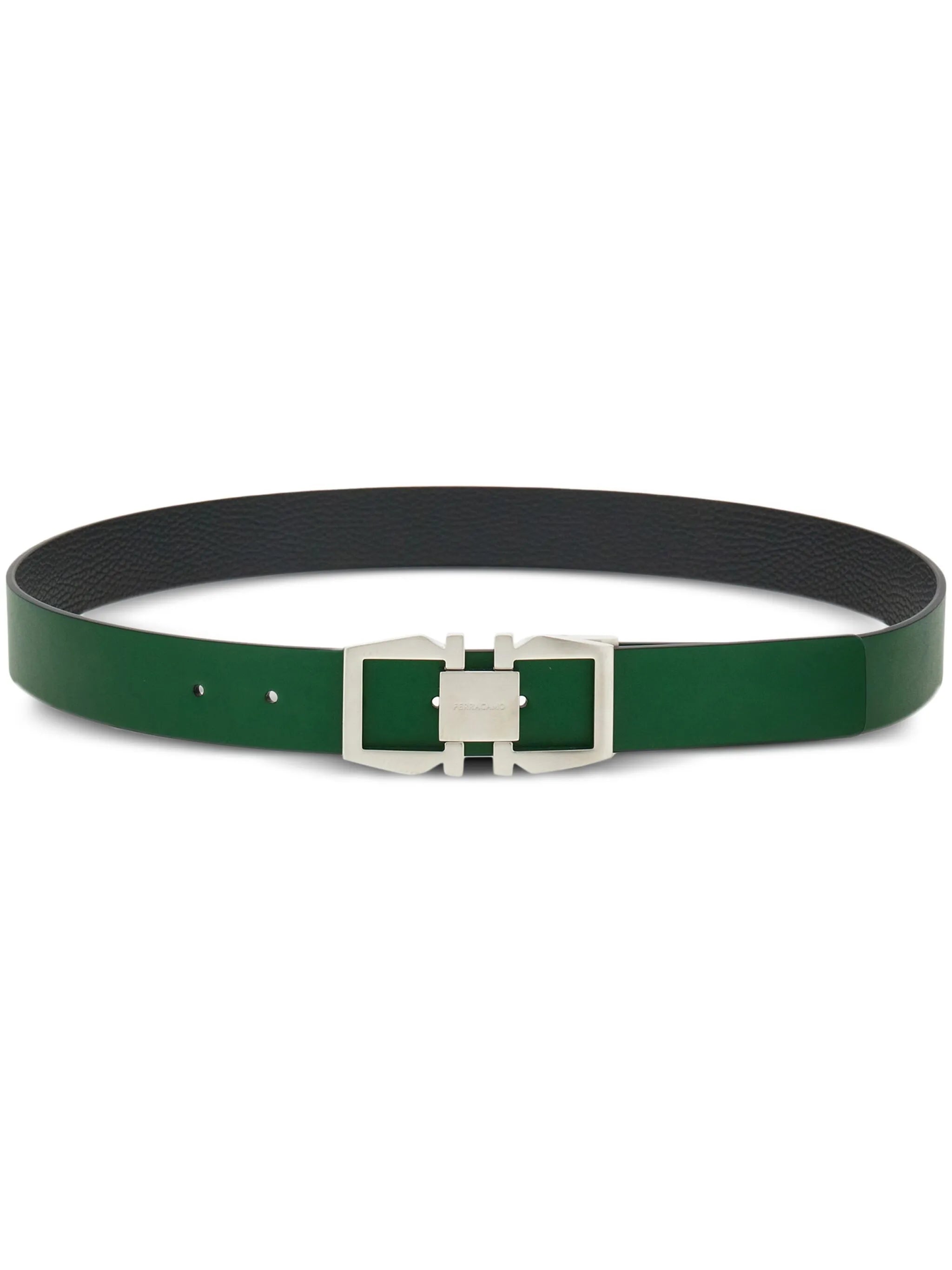 reversible Gancini belt