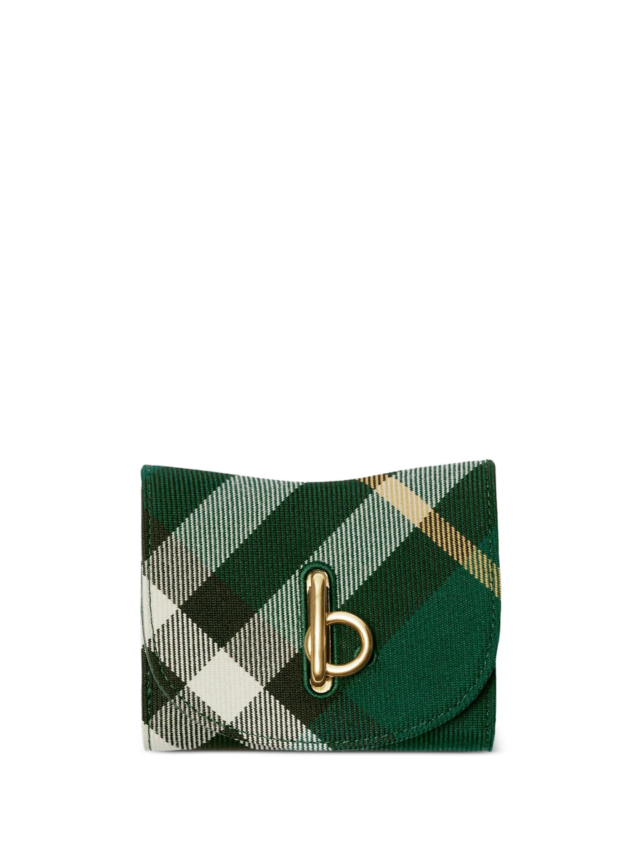 Rocking Horse checked wallet
