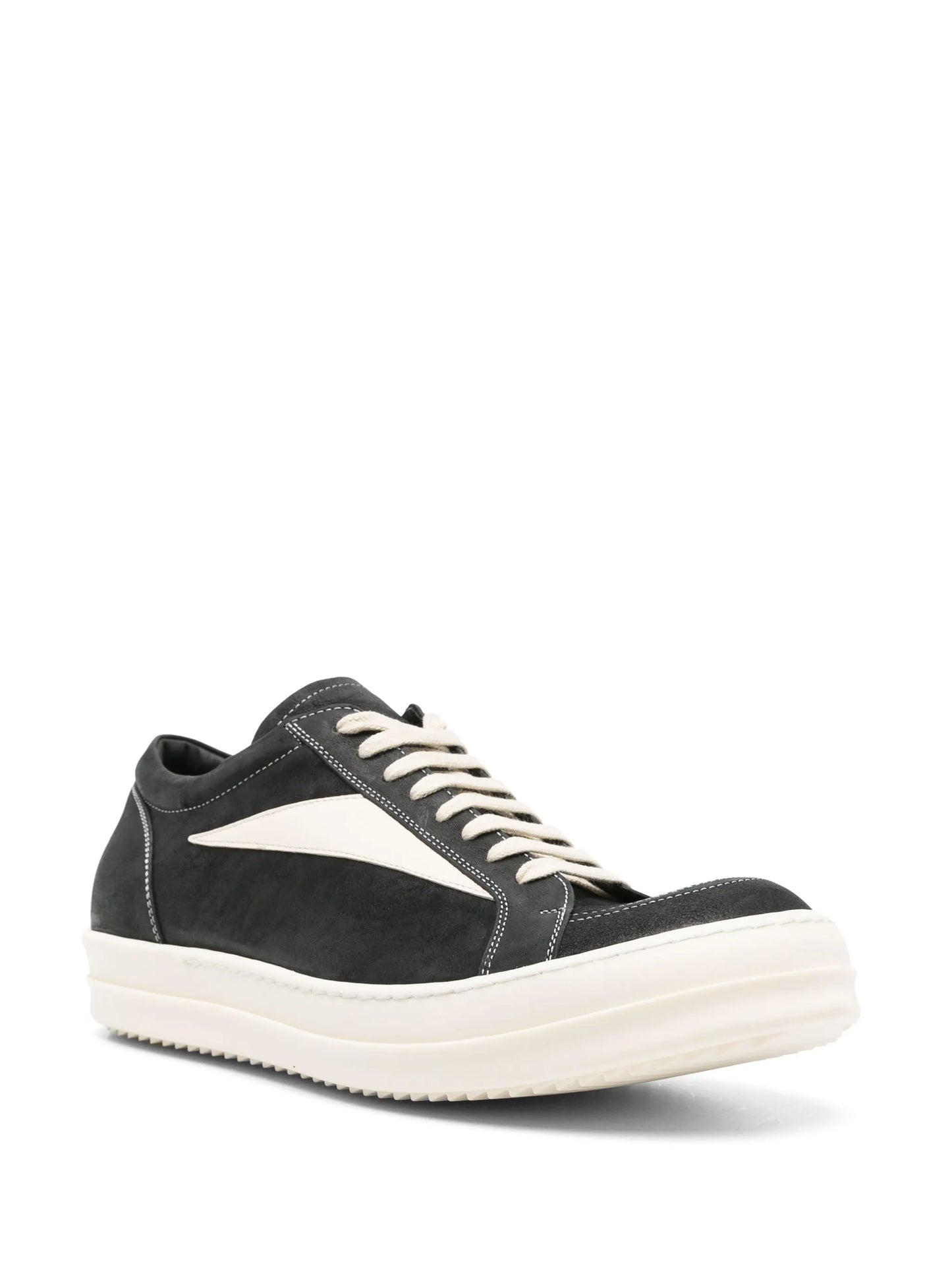 lace-up leather sneakers