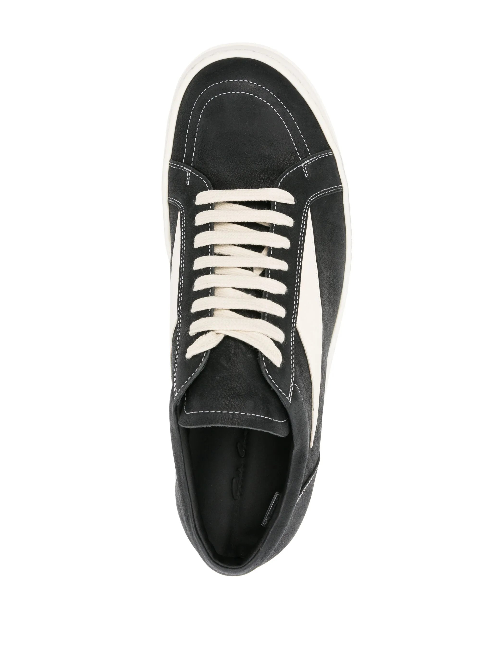 lace-up leather sneakers
