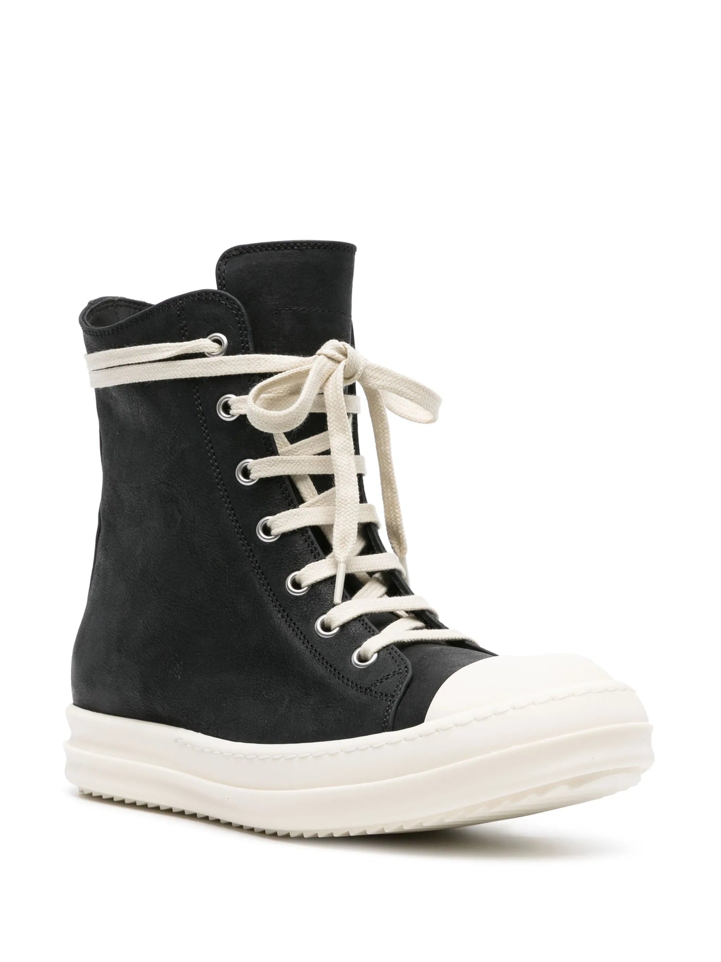 Lido leather hi-top sneakers