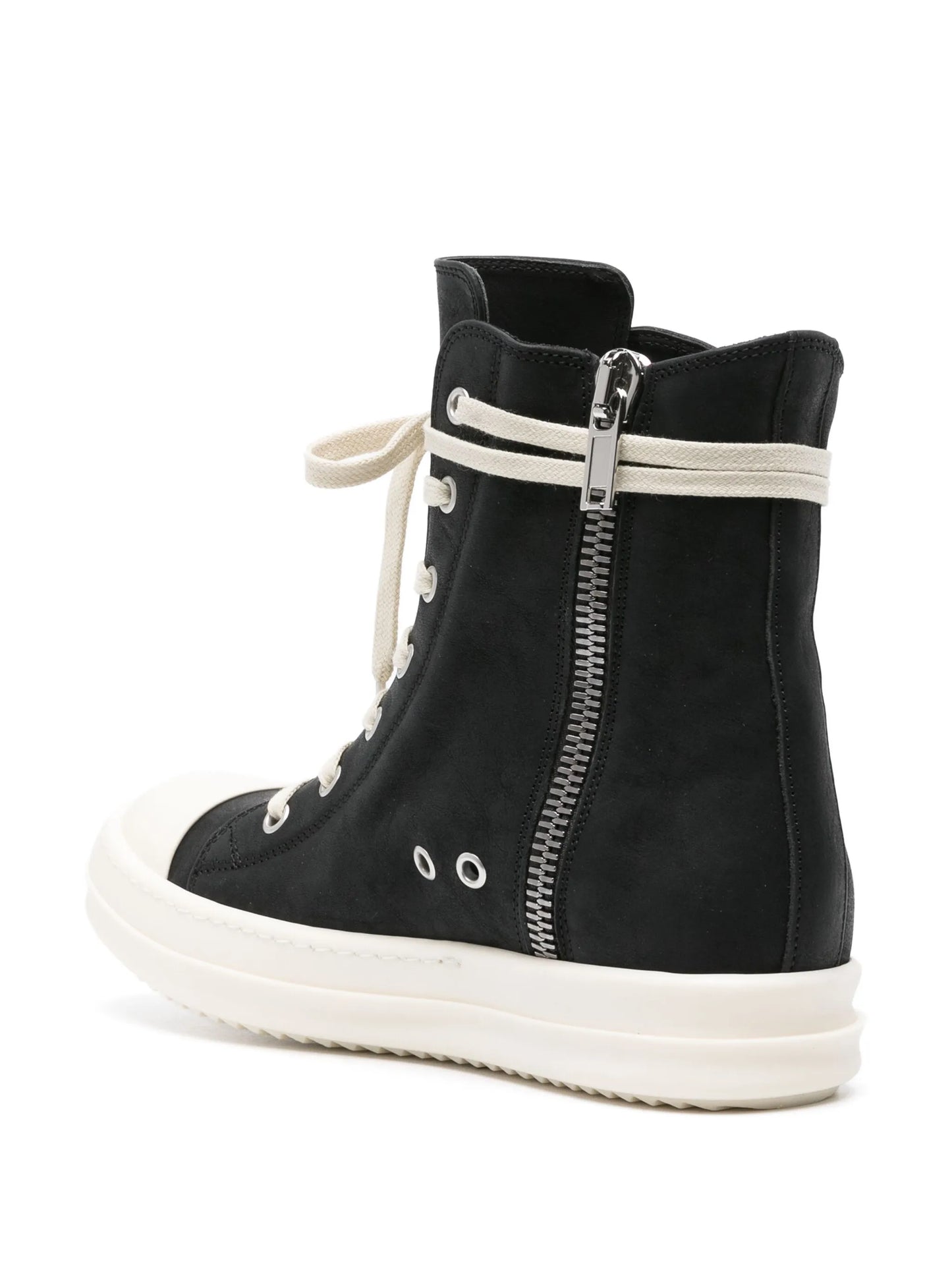 Lido leather hi-top sneakers