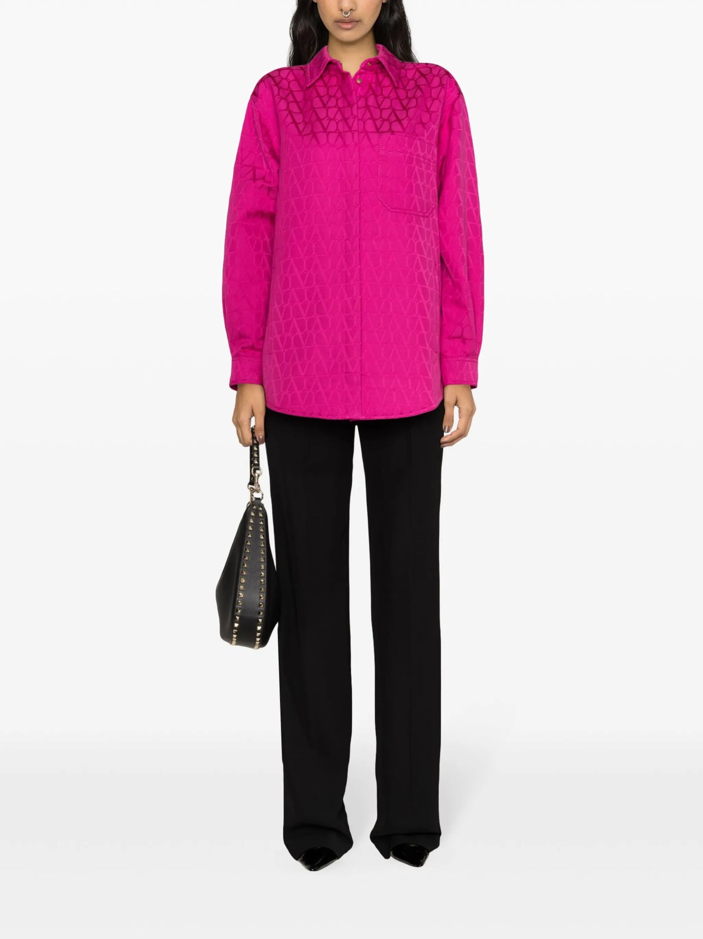 Toile Iconographe-jacquard shirt jacket