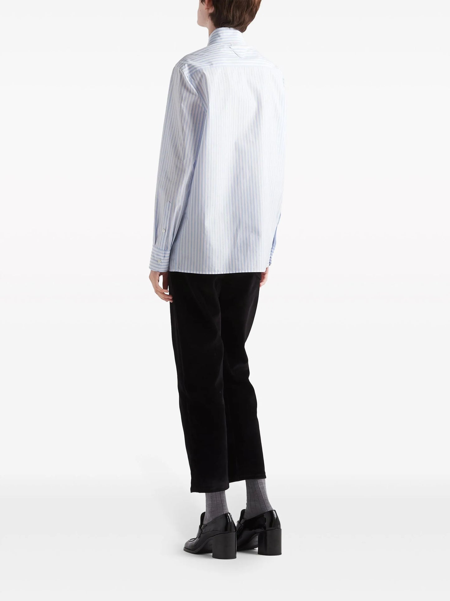 jacquard poplin shirt