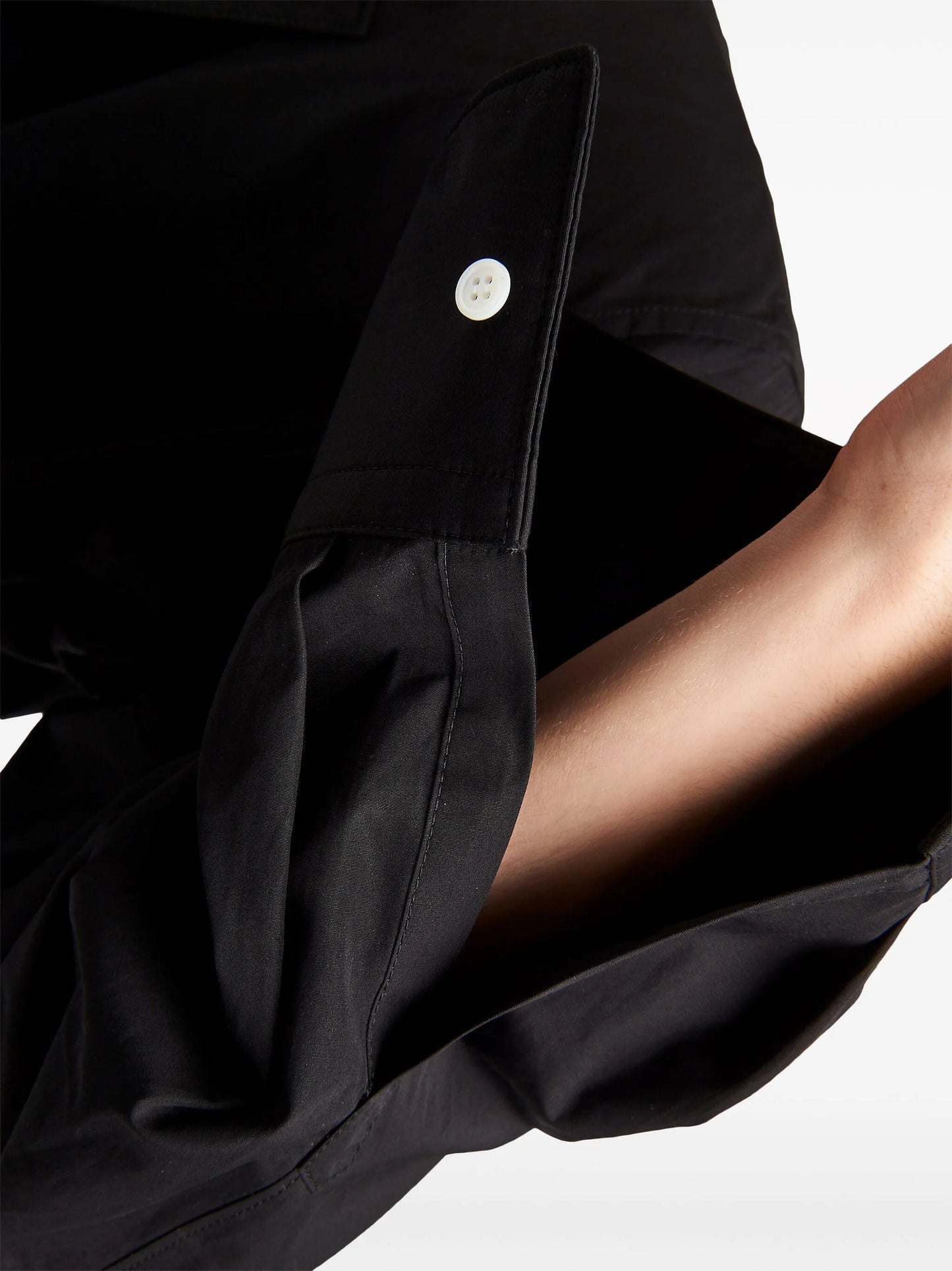 single-breasted cotton blazer