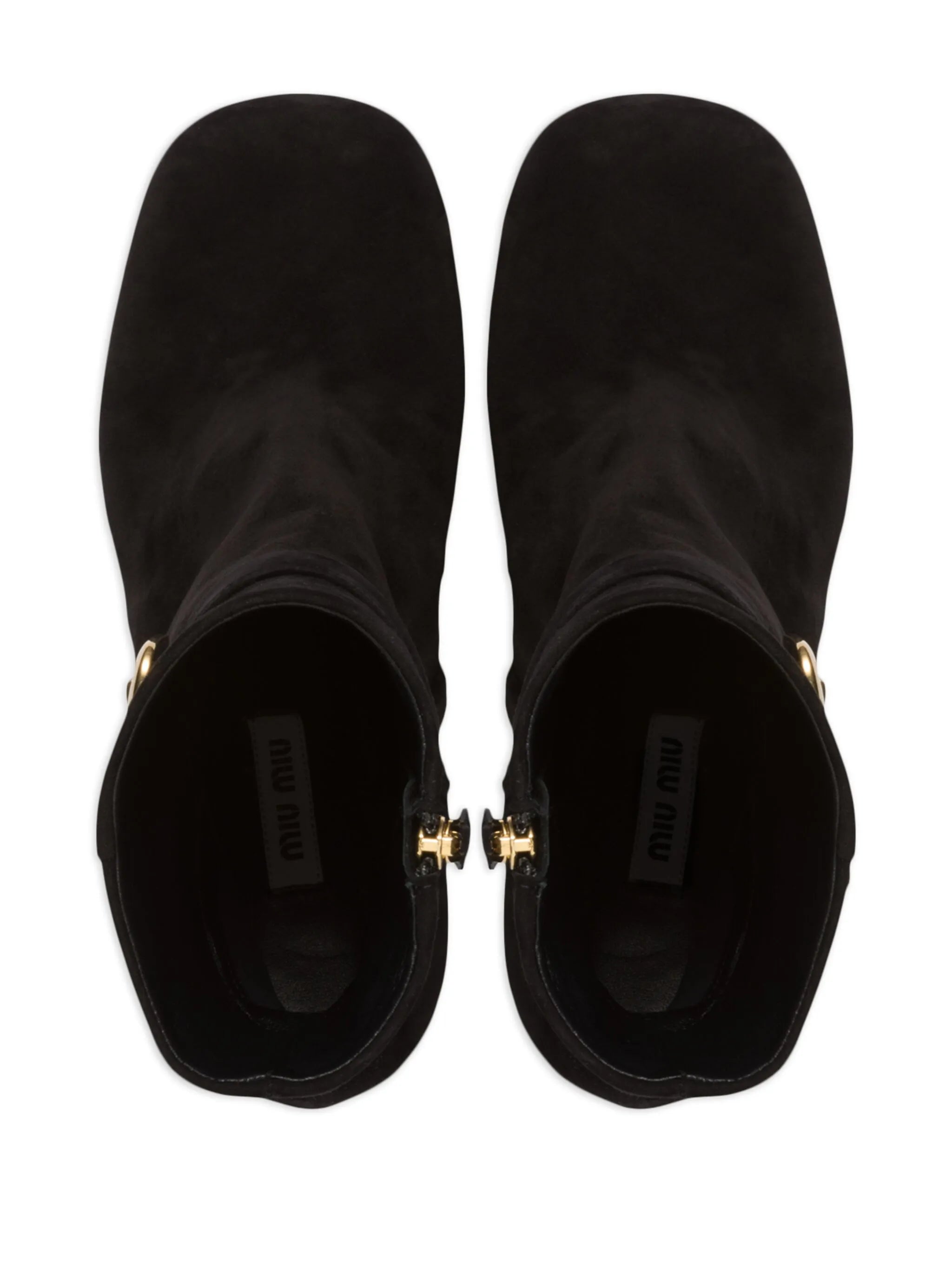 110mm platform suede boots