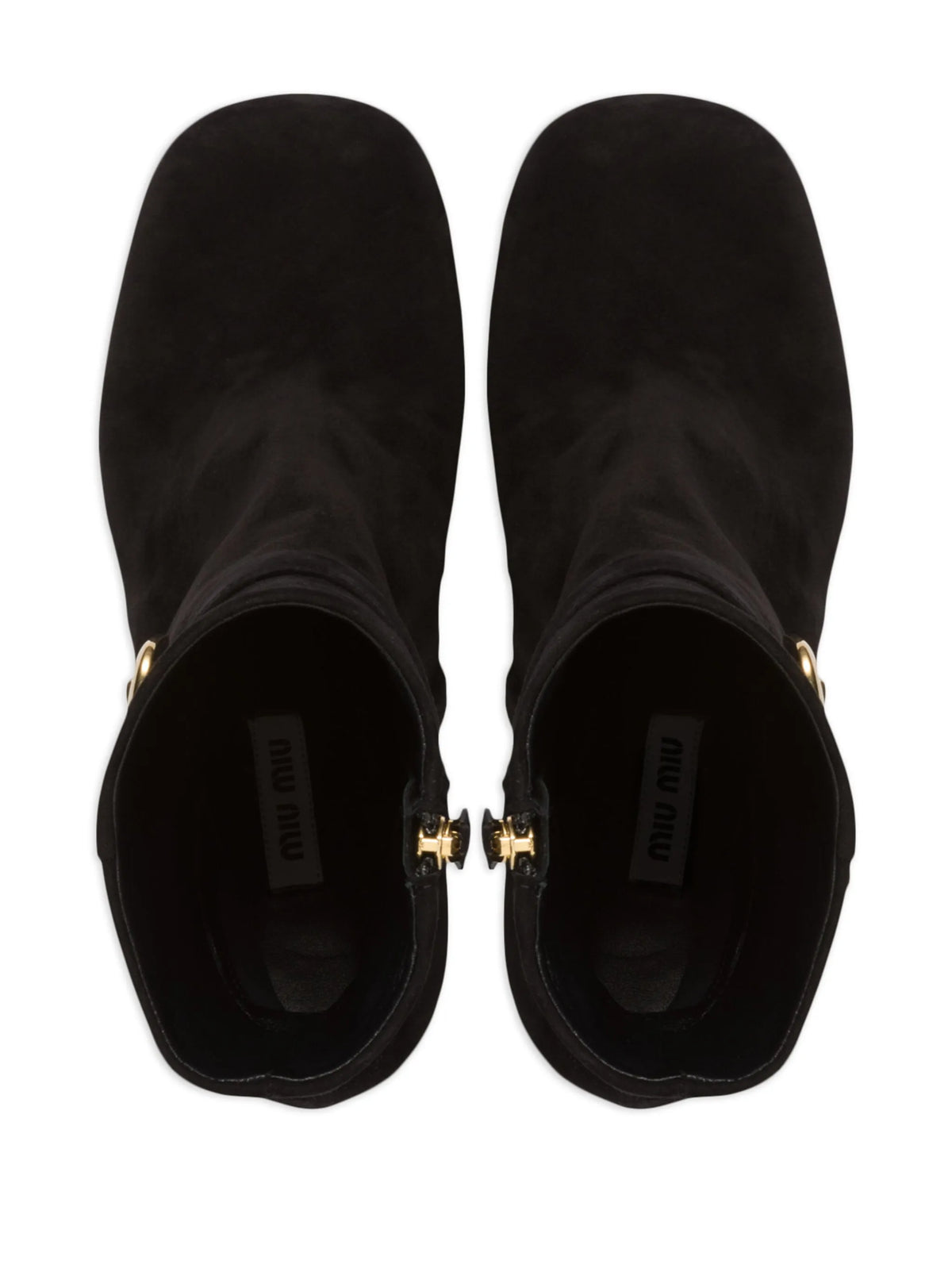 110mm platform suede boots