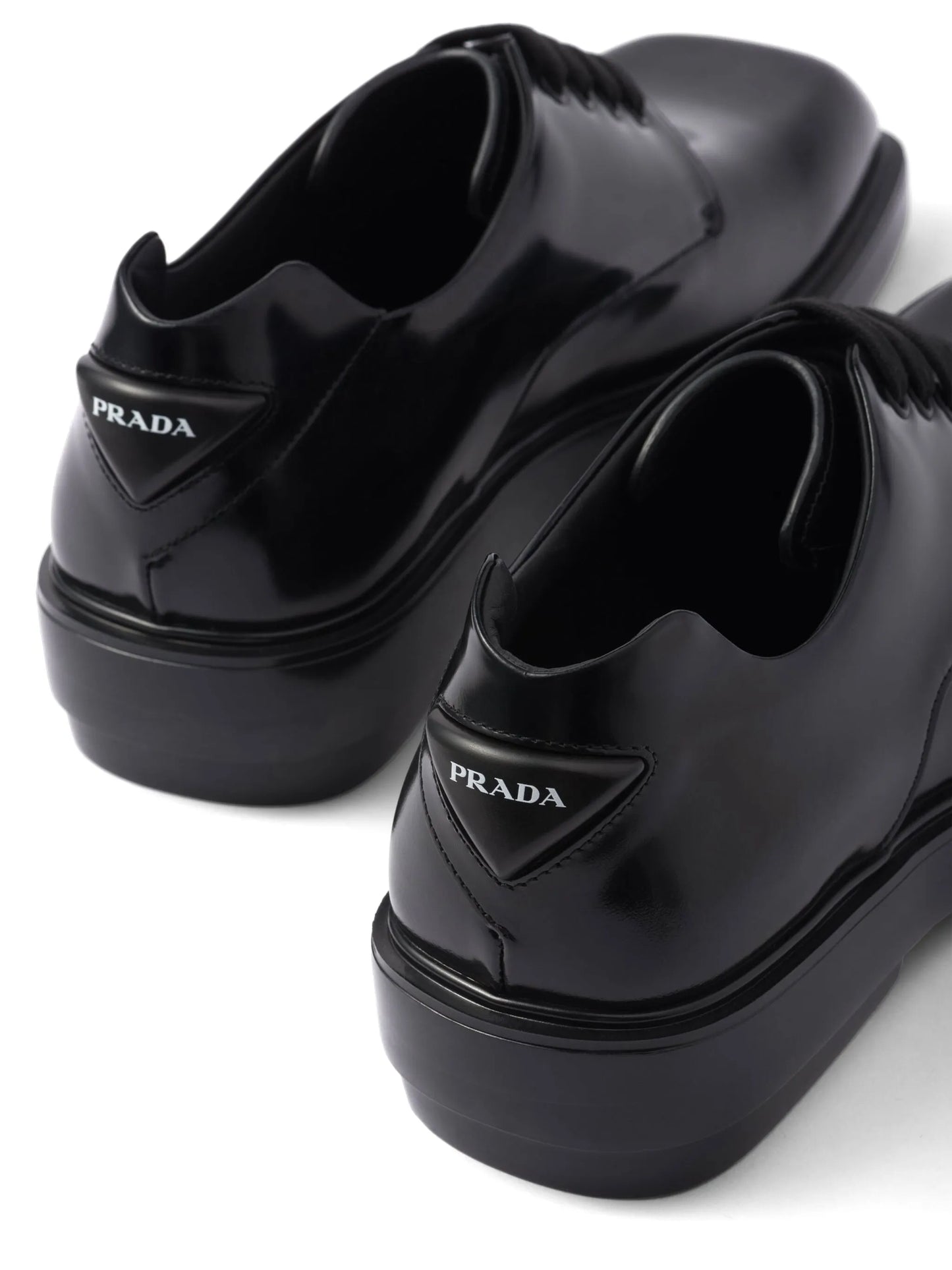 Fender leather Derby shoes