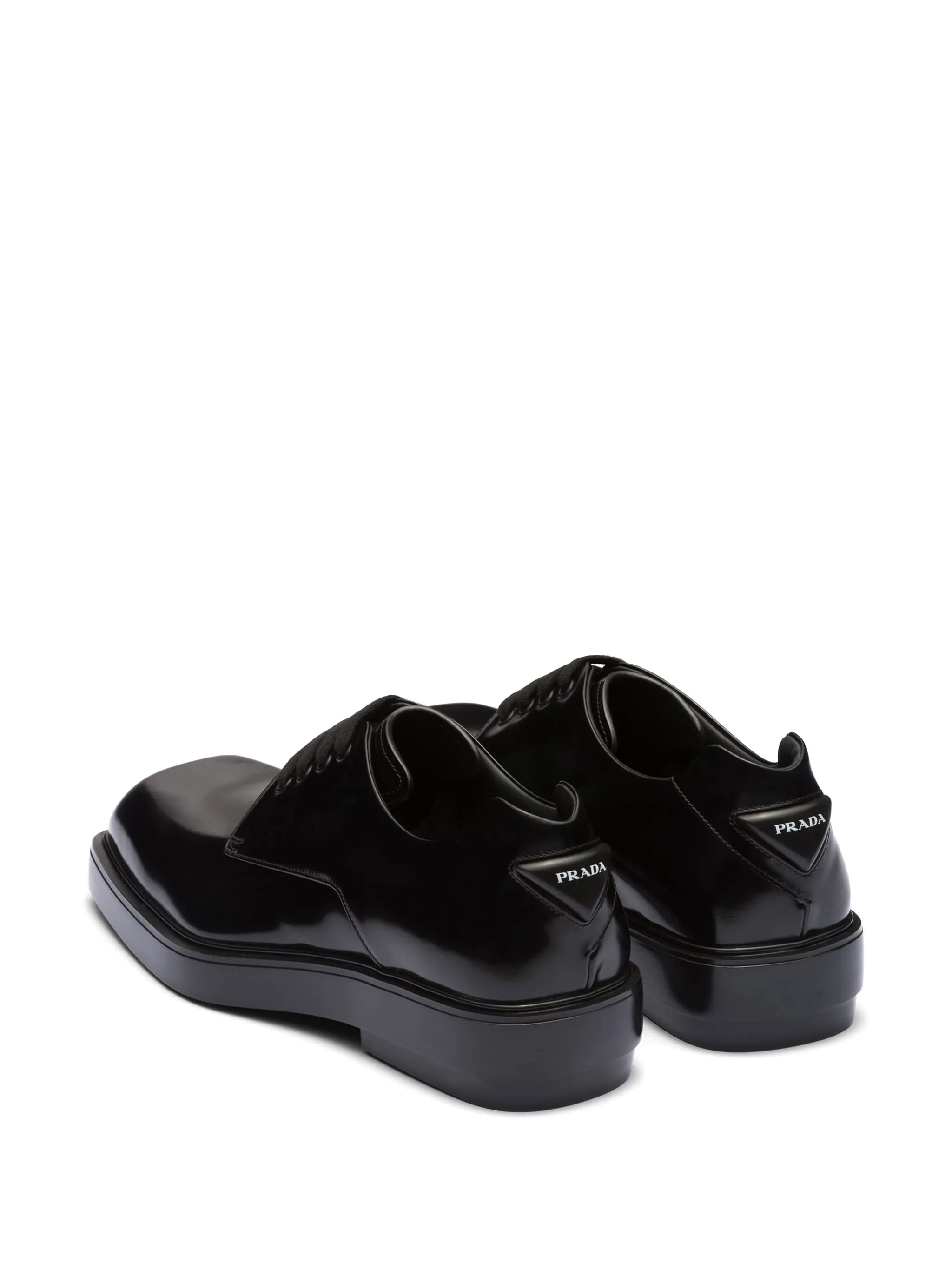 Fender leather Derby shoes
