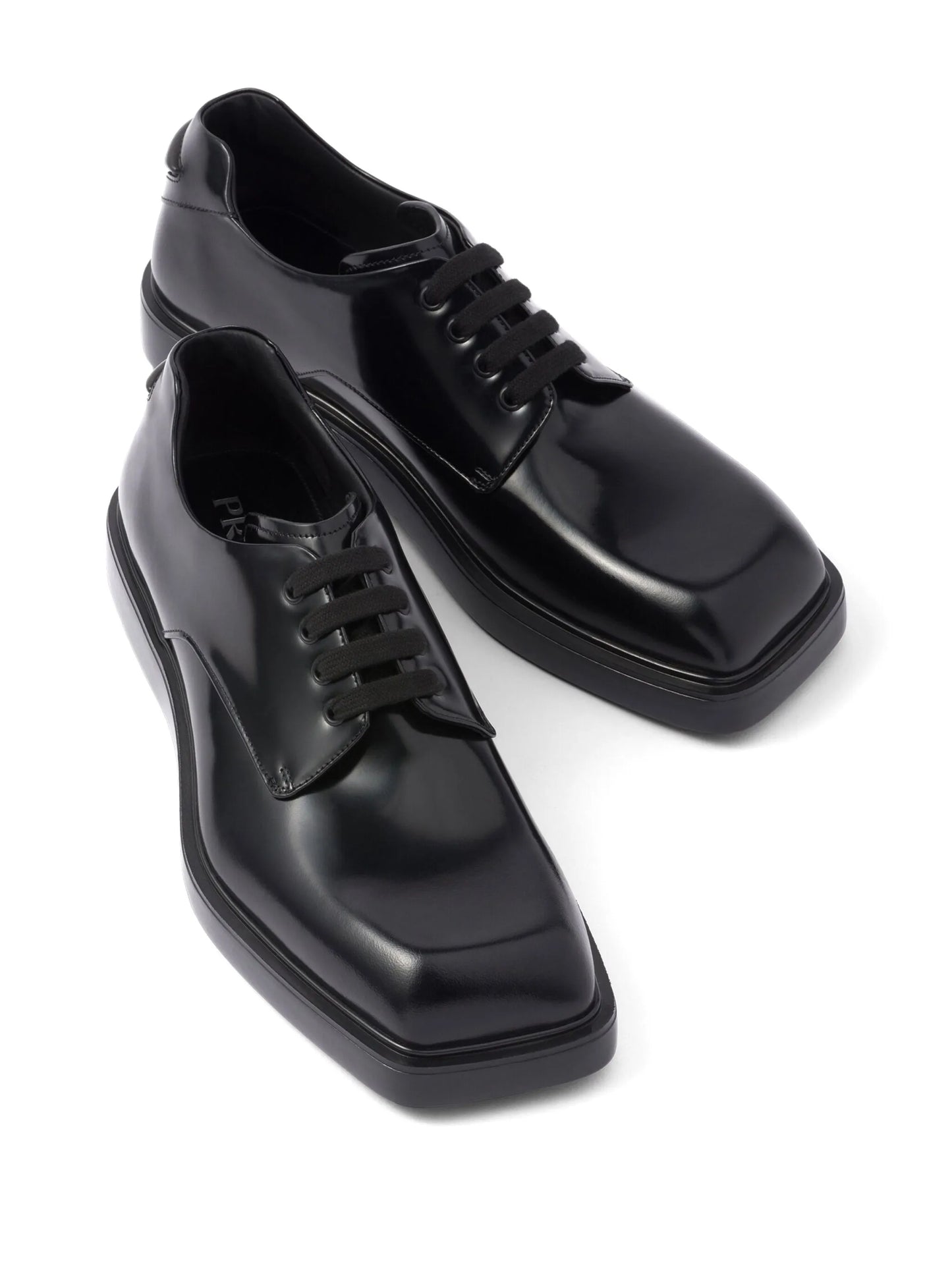 Fender leather Derby shoes