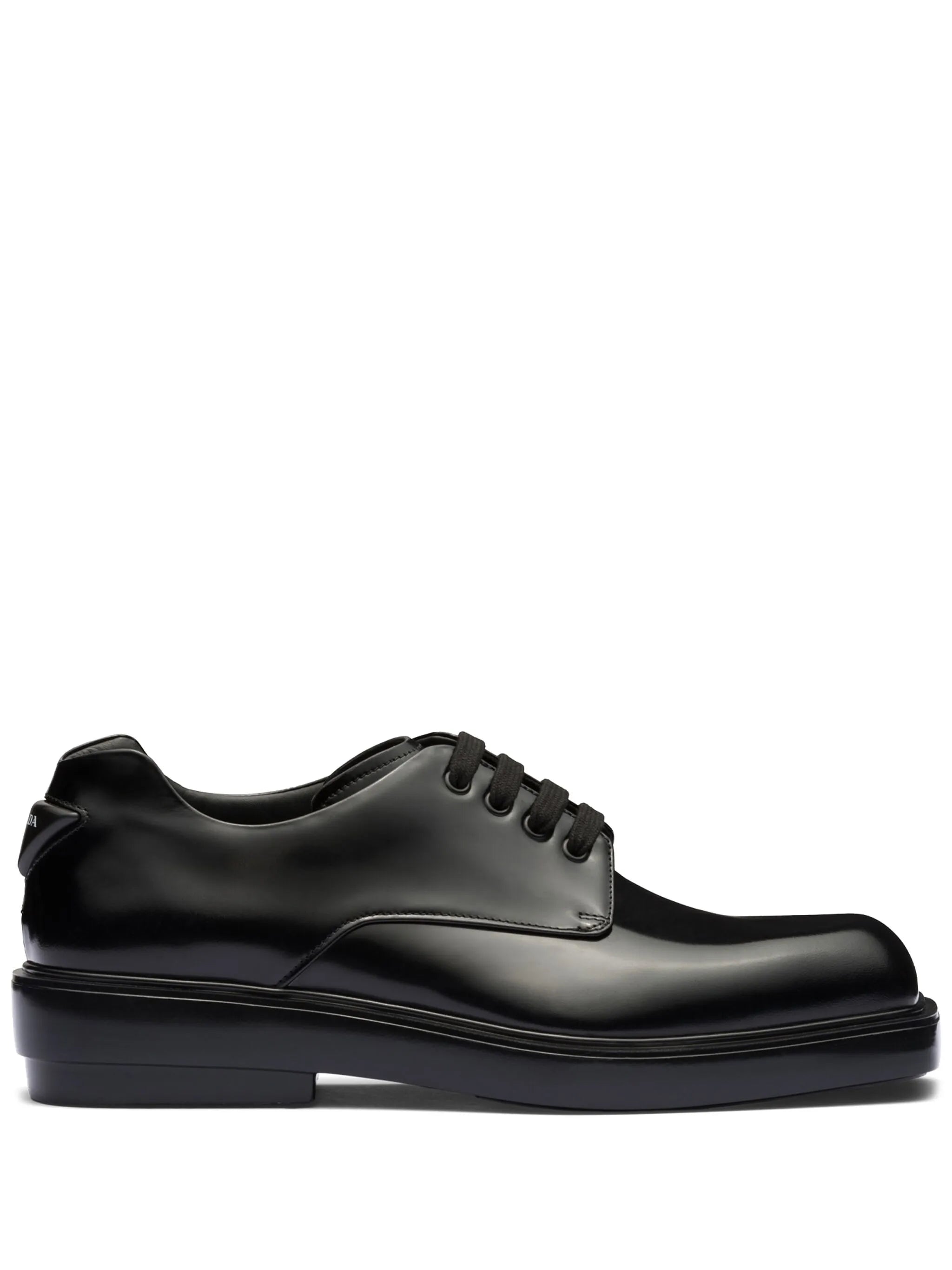 Fender leather Derby shoes