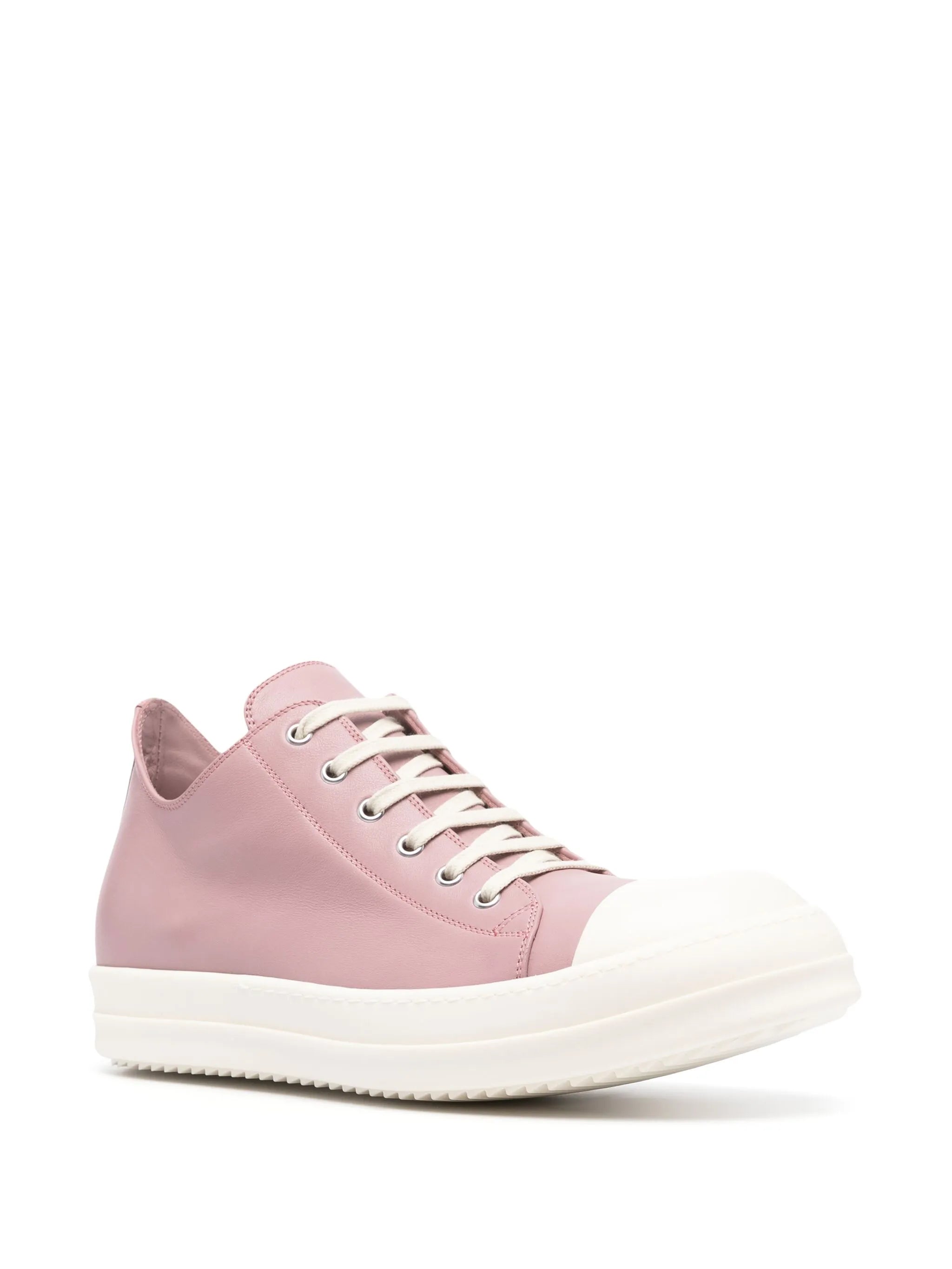 Lido leather low-top sneakers