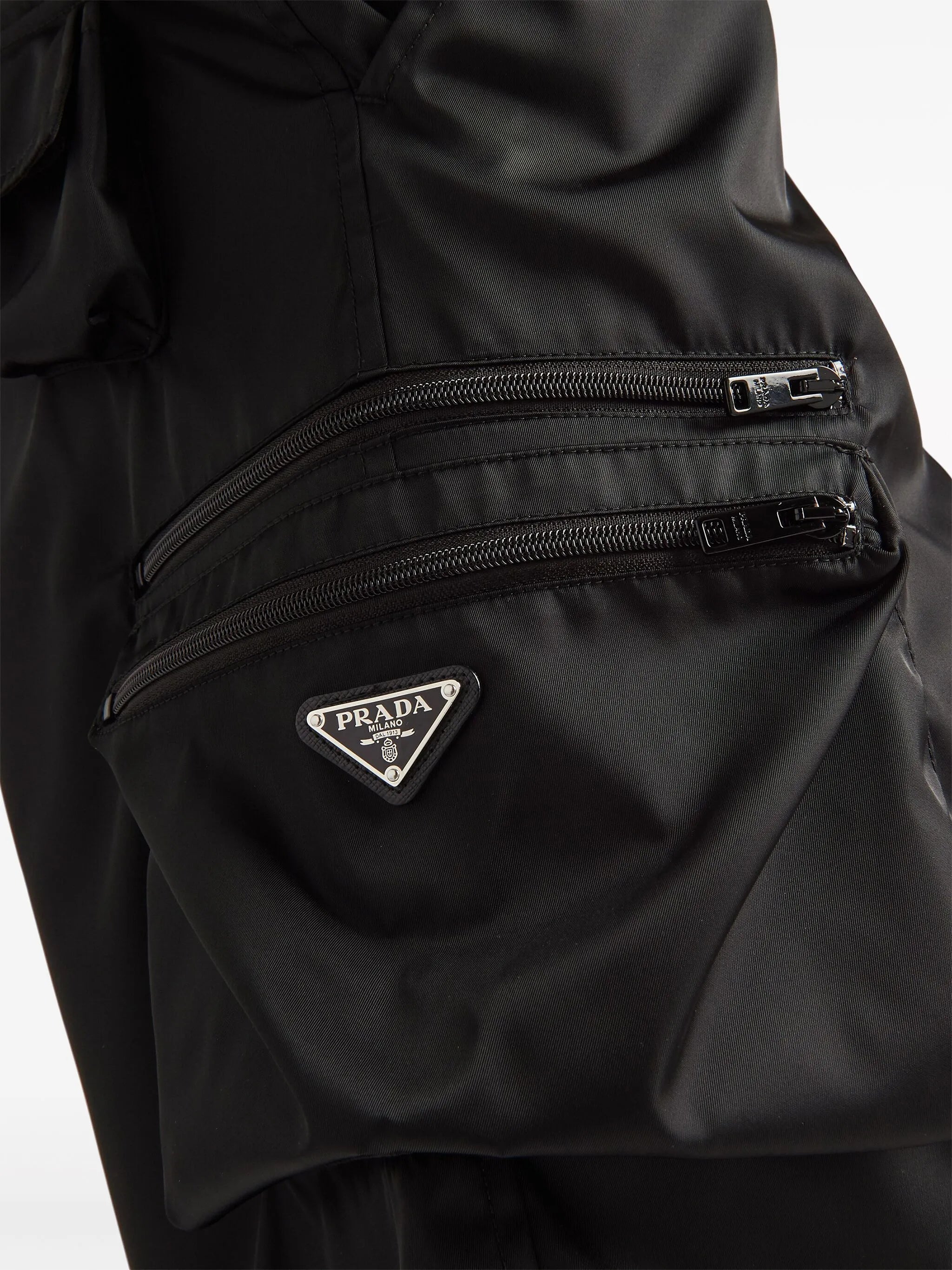Re-Nylon bermuda shorts