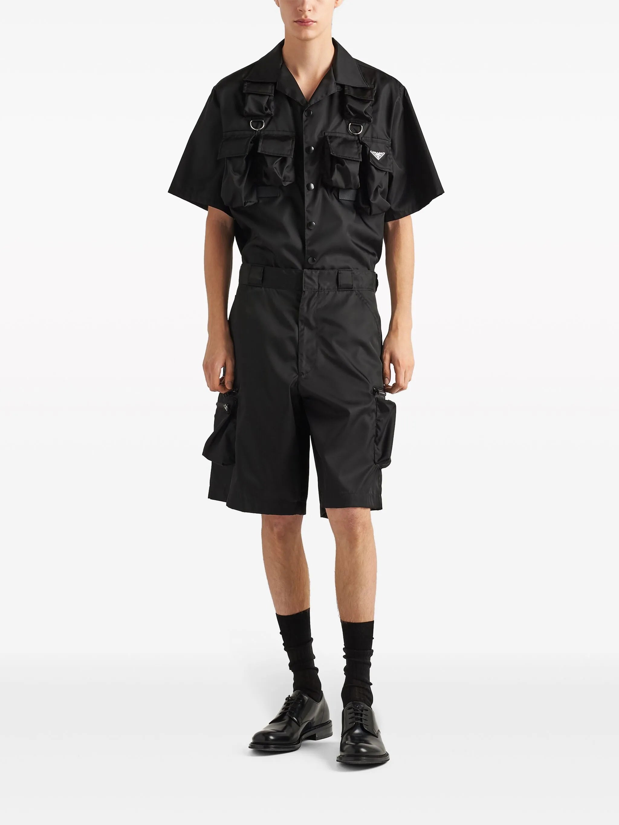 Re-Nylon bermuda shorts