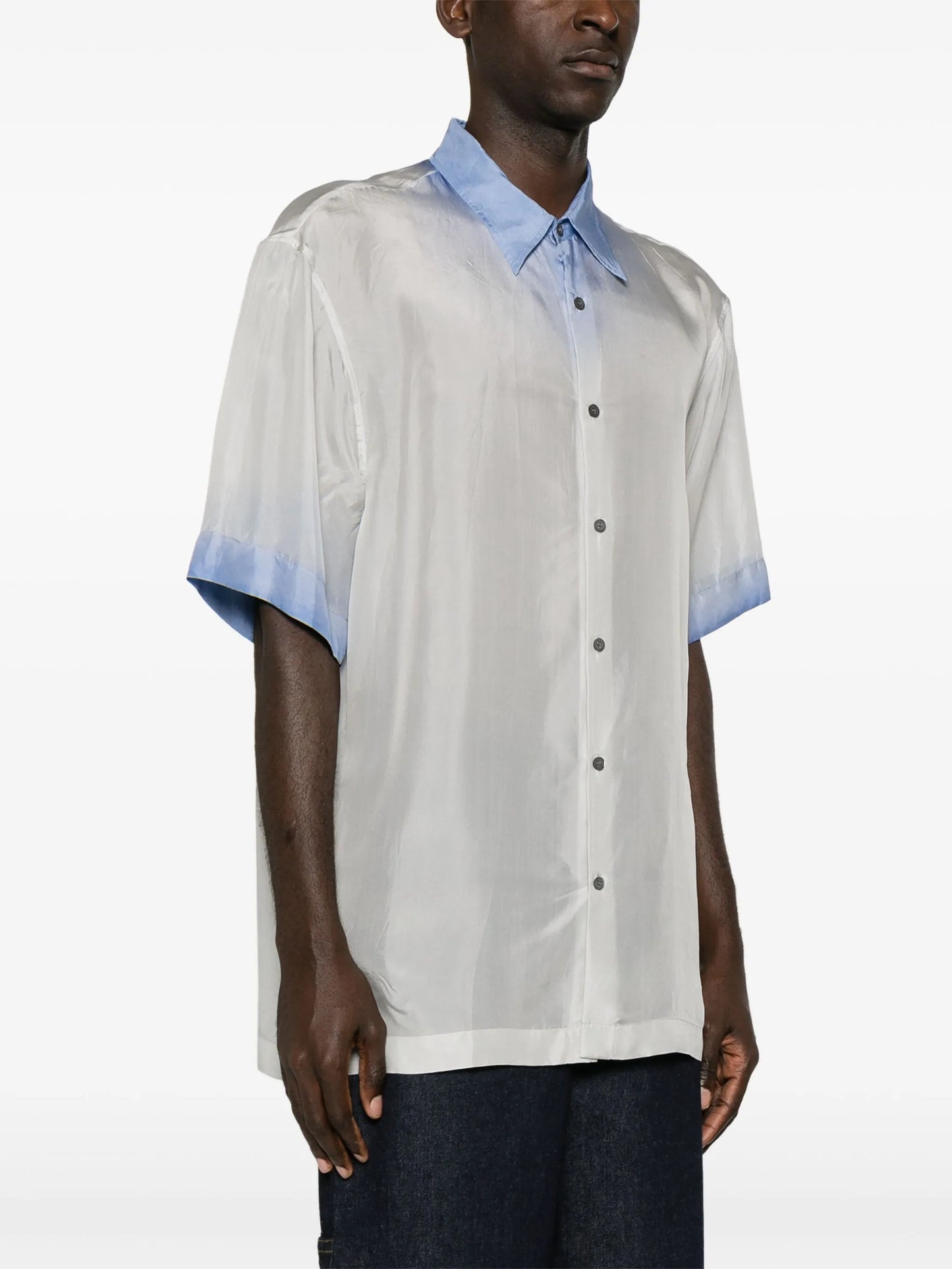 faded silk shirt