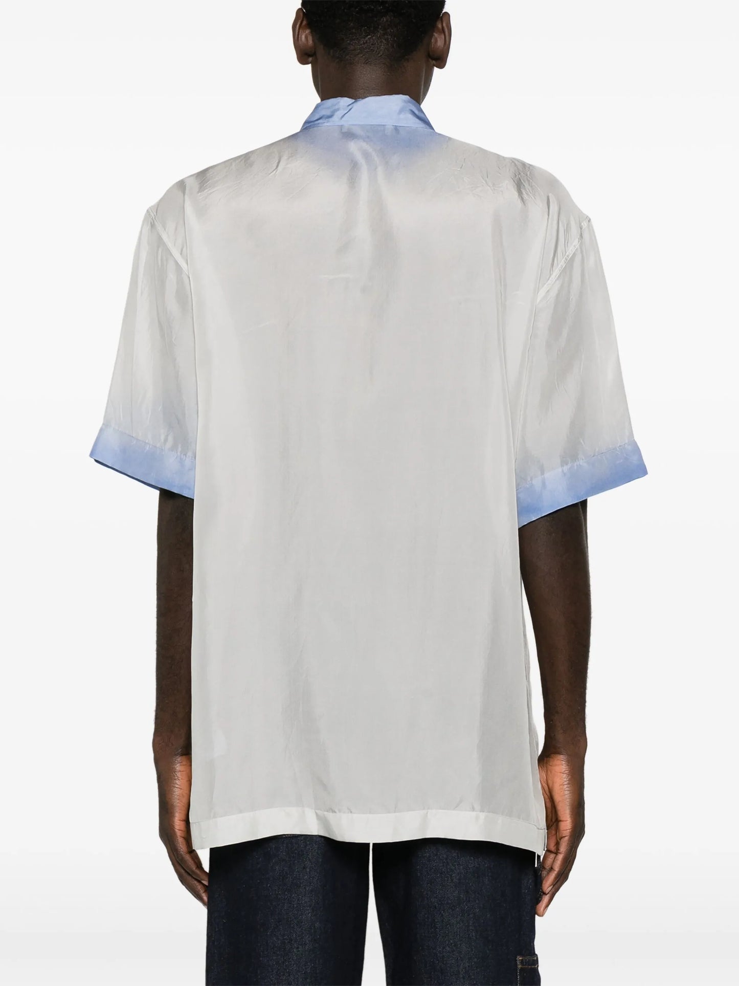 faded silk shirt
