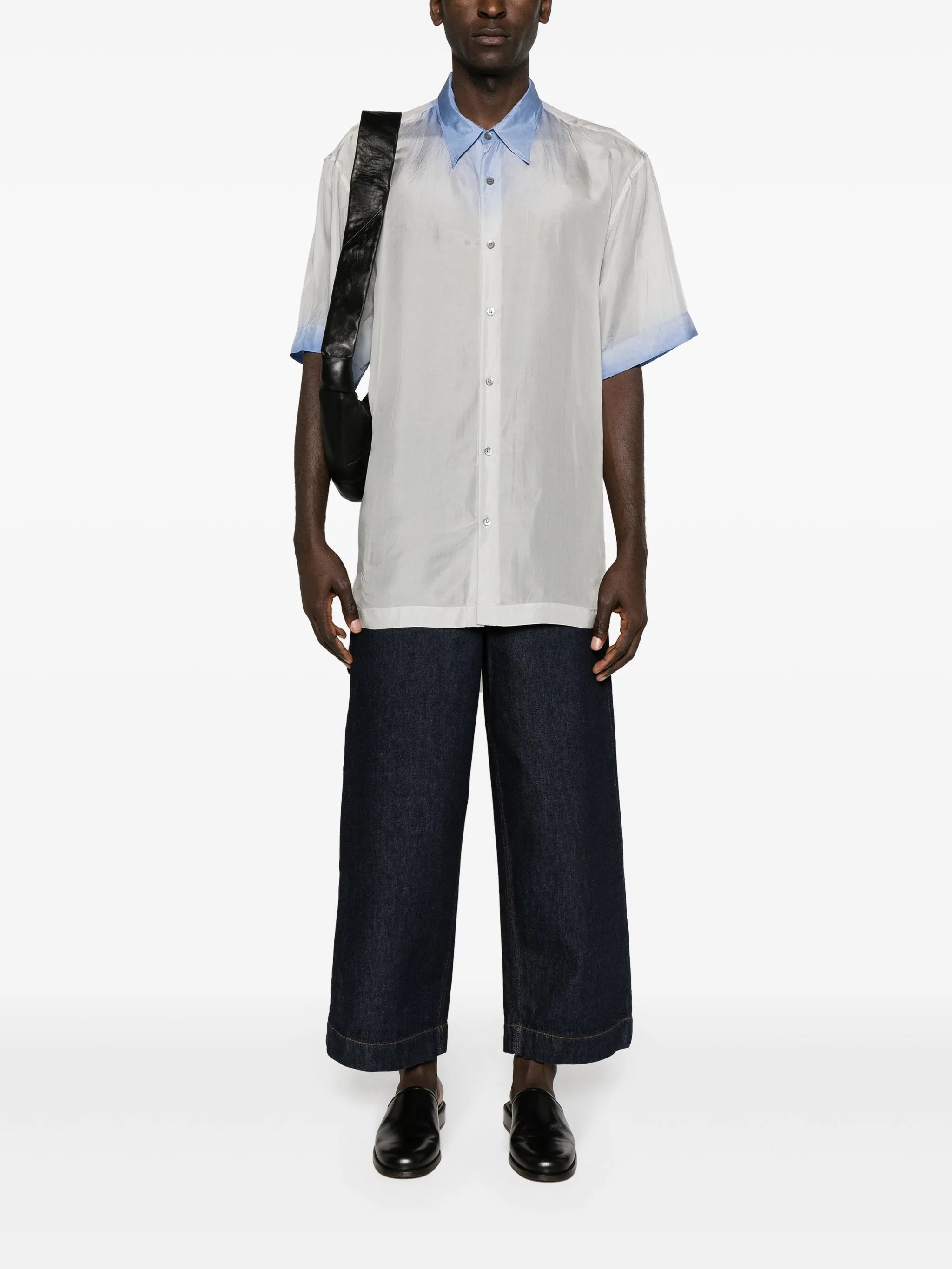 faded silk shirt