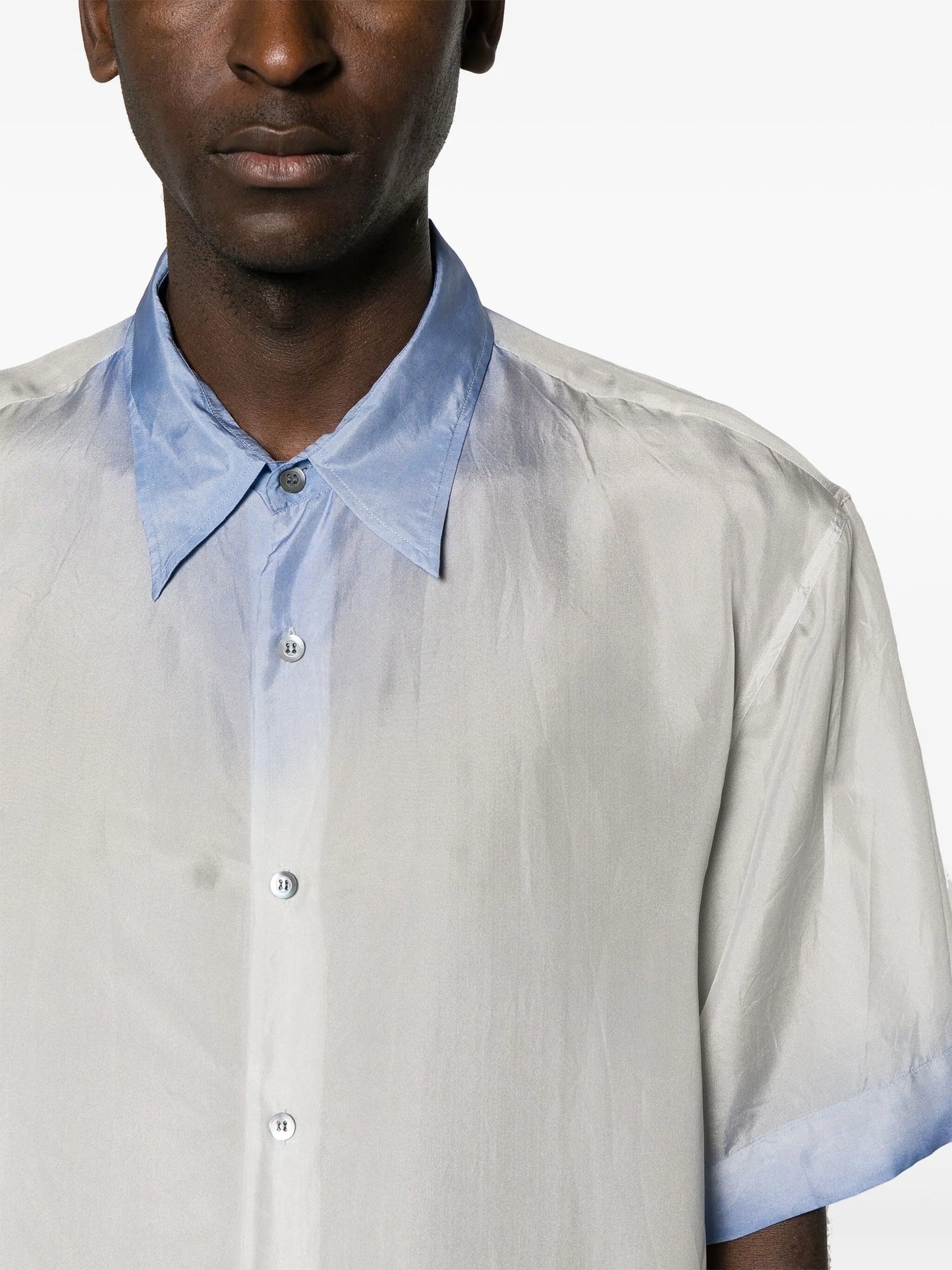 faded silk shirt