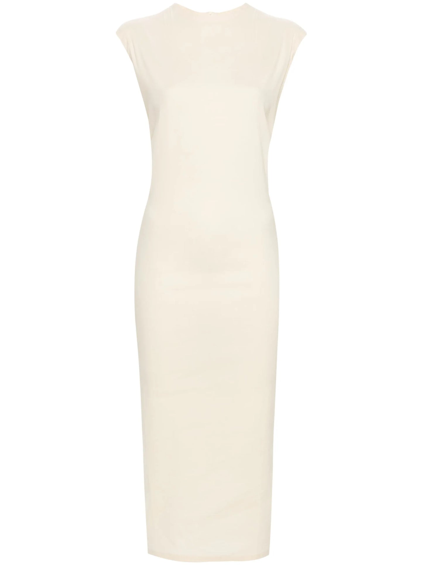 Membrane textured midi dress