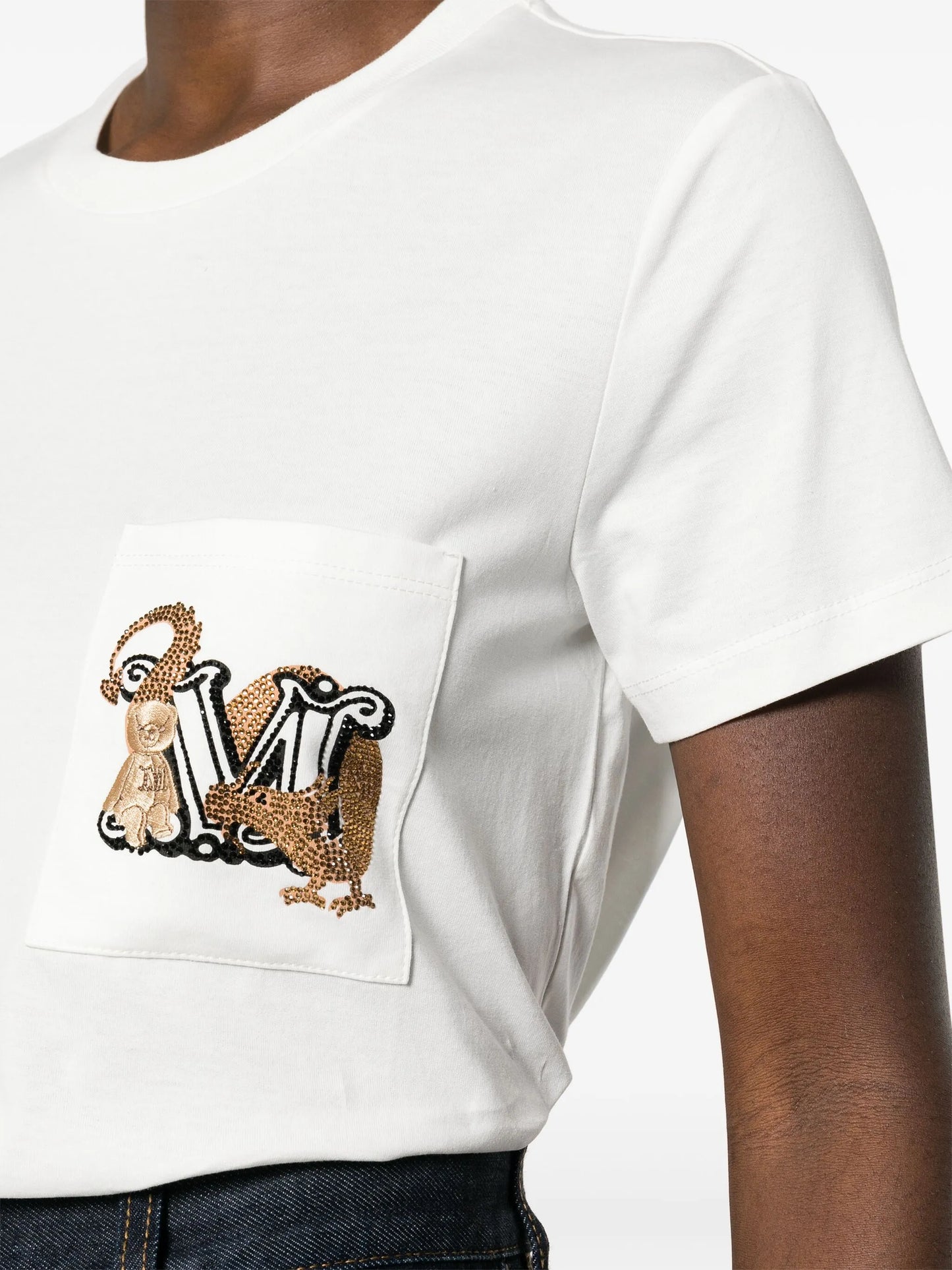 graphic-print cotton T-shirt