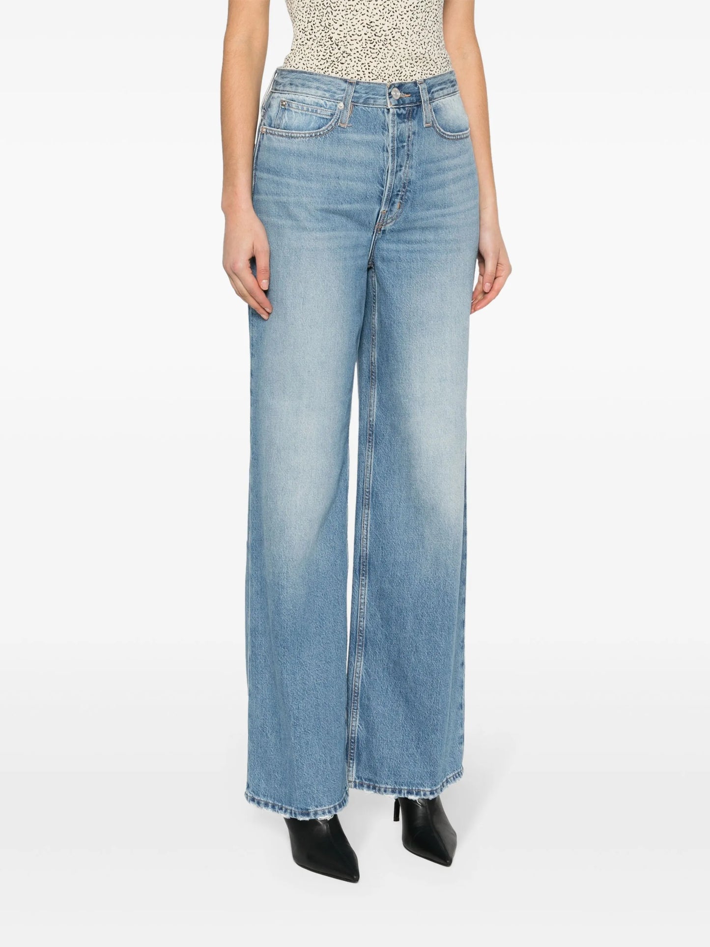 The 1978 high-rise straight-leg jeans