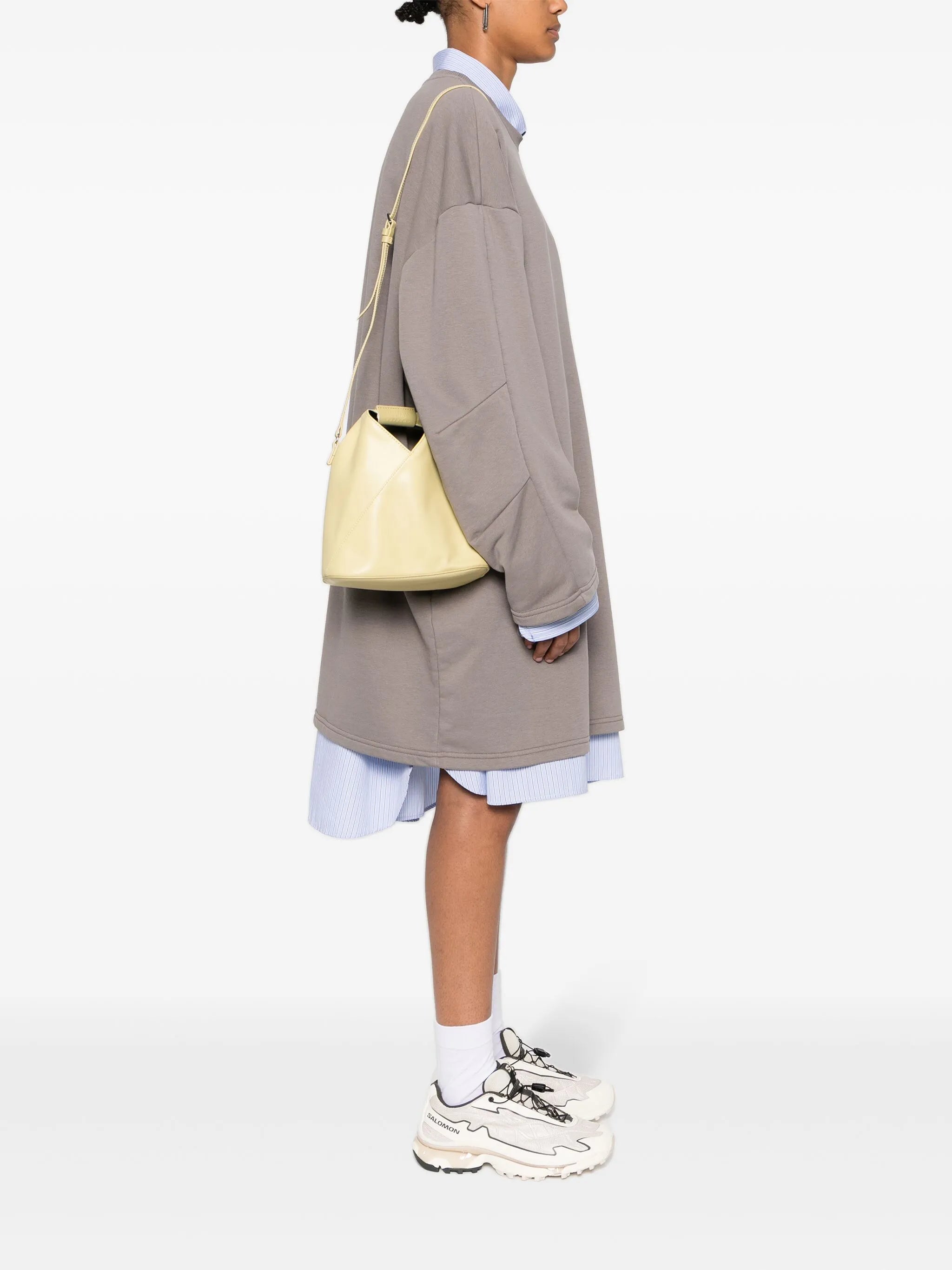 Japanese leather tote bag